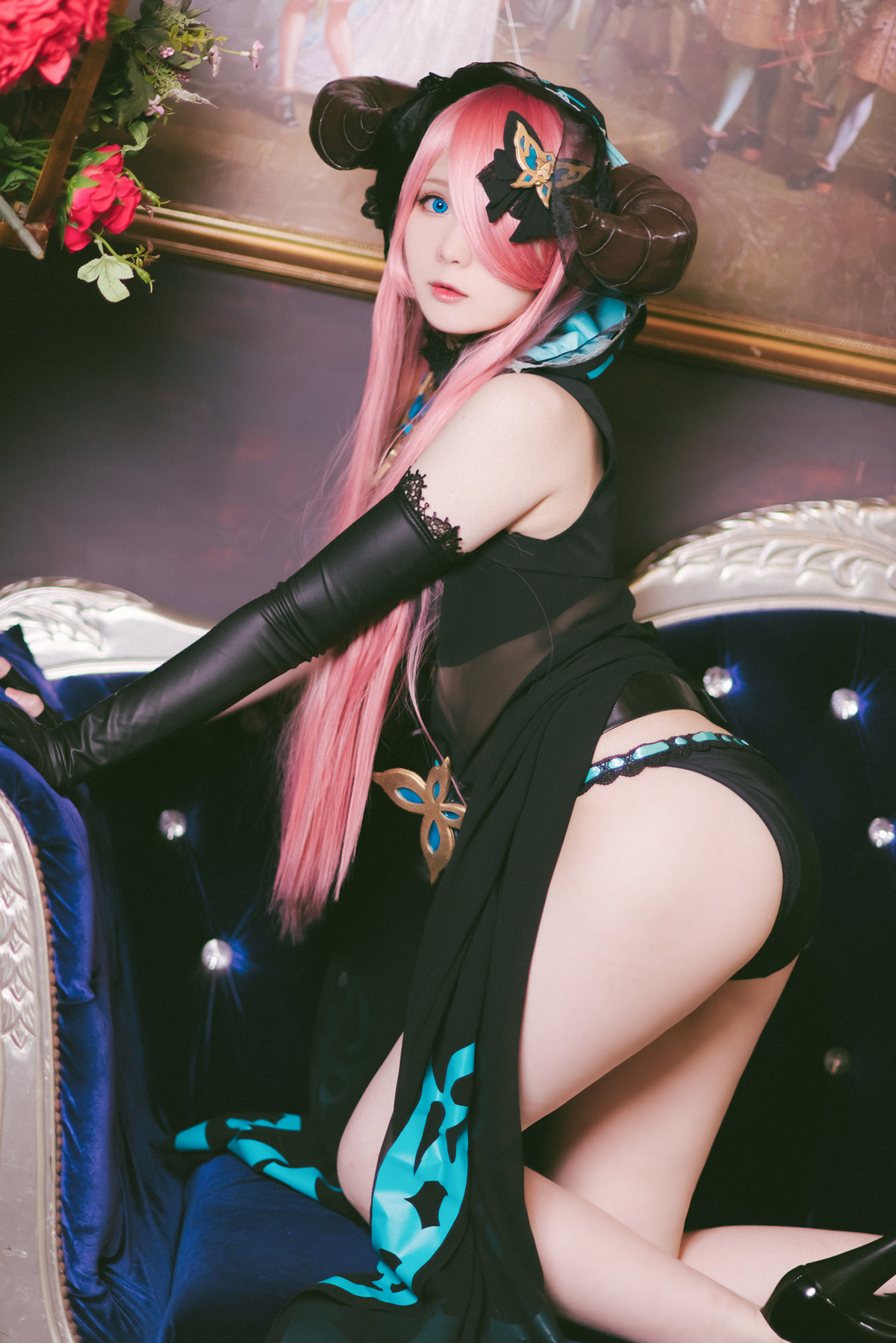 Cosplay 霜月shimo 碧蓝幻想 娜尔梅亚 Set.02(45P)
