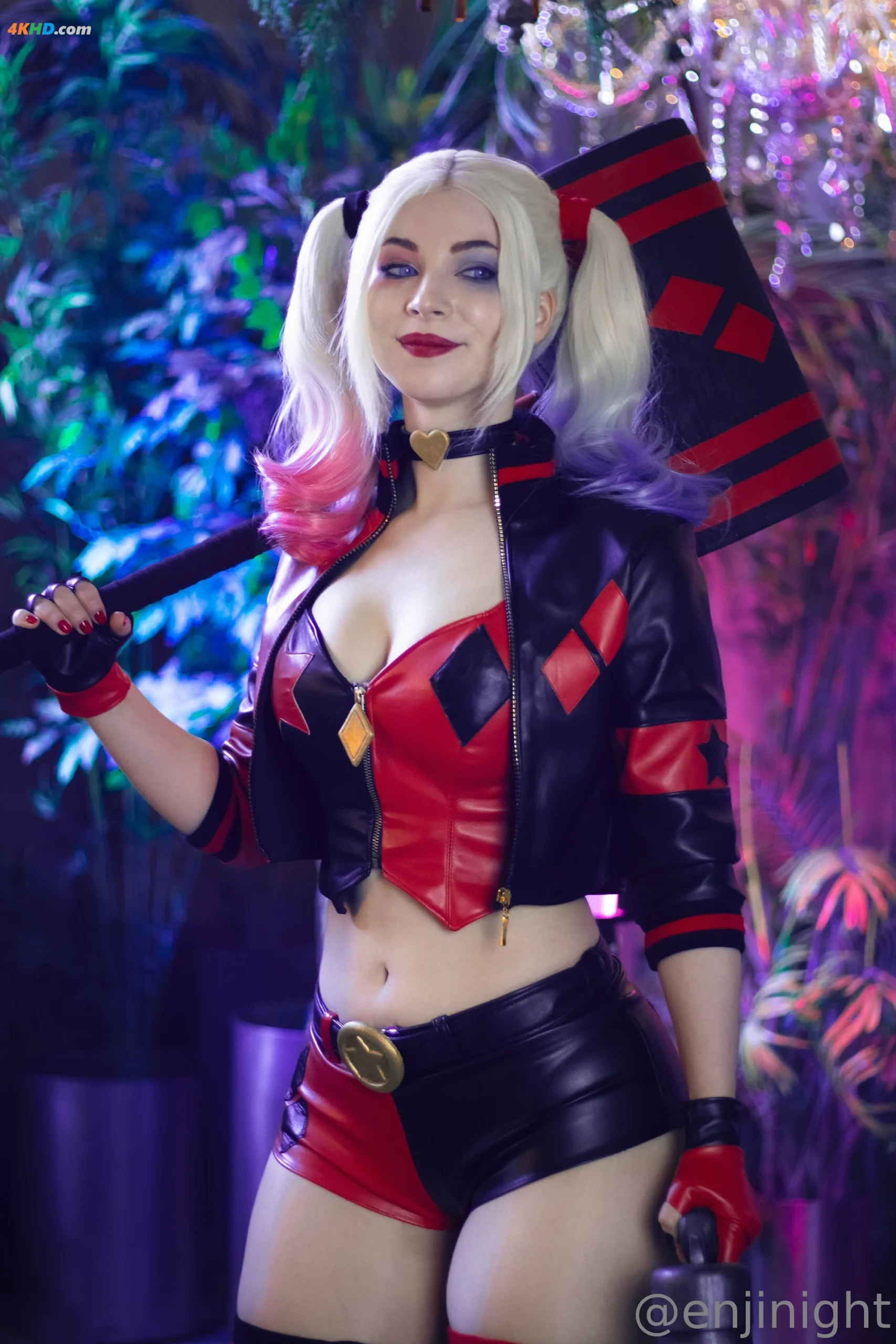 Enji Night – Harley Quinn(55MB)(29photos)