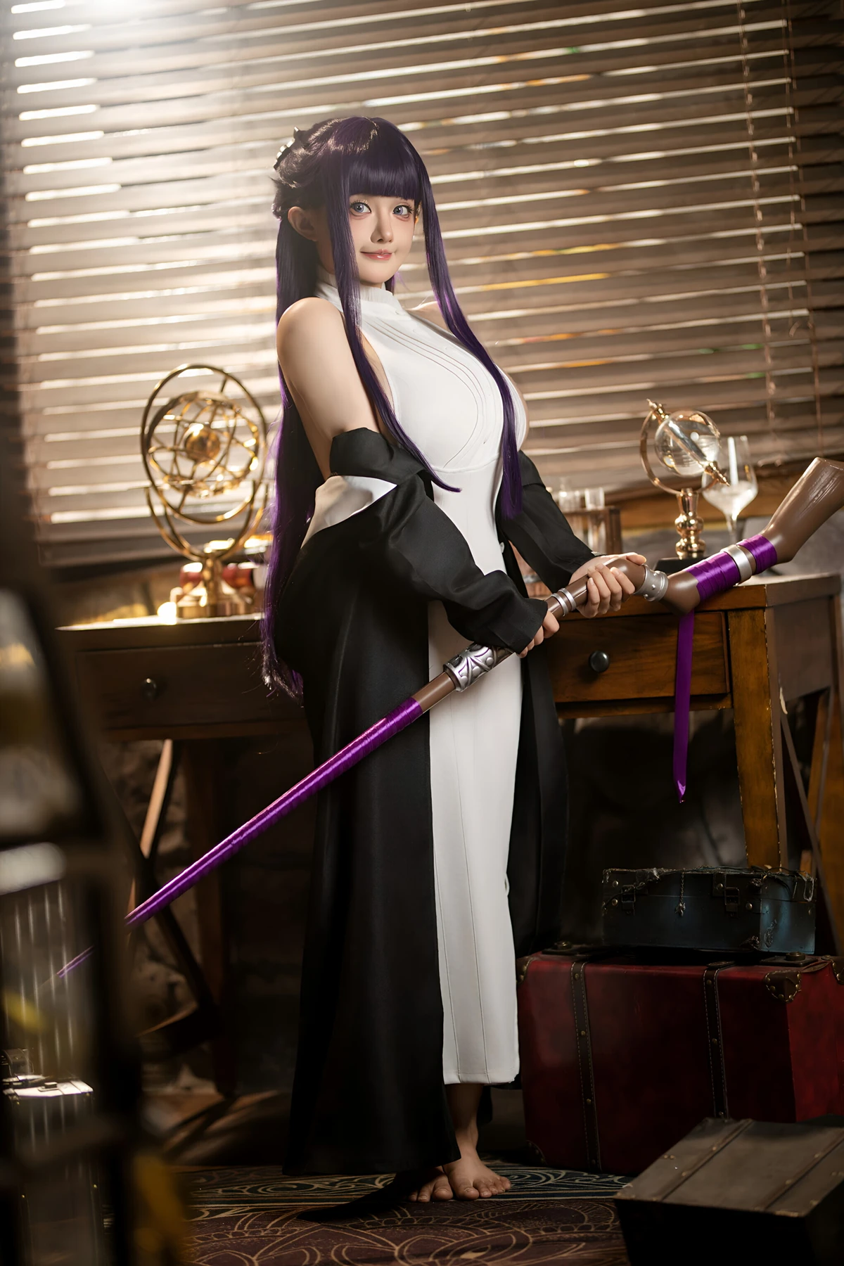 Cosplay 虎牙古阿扎 – 菲伦 Set.01