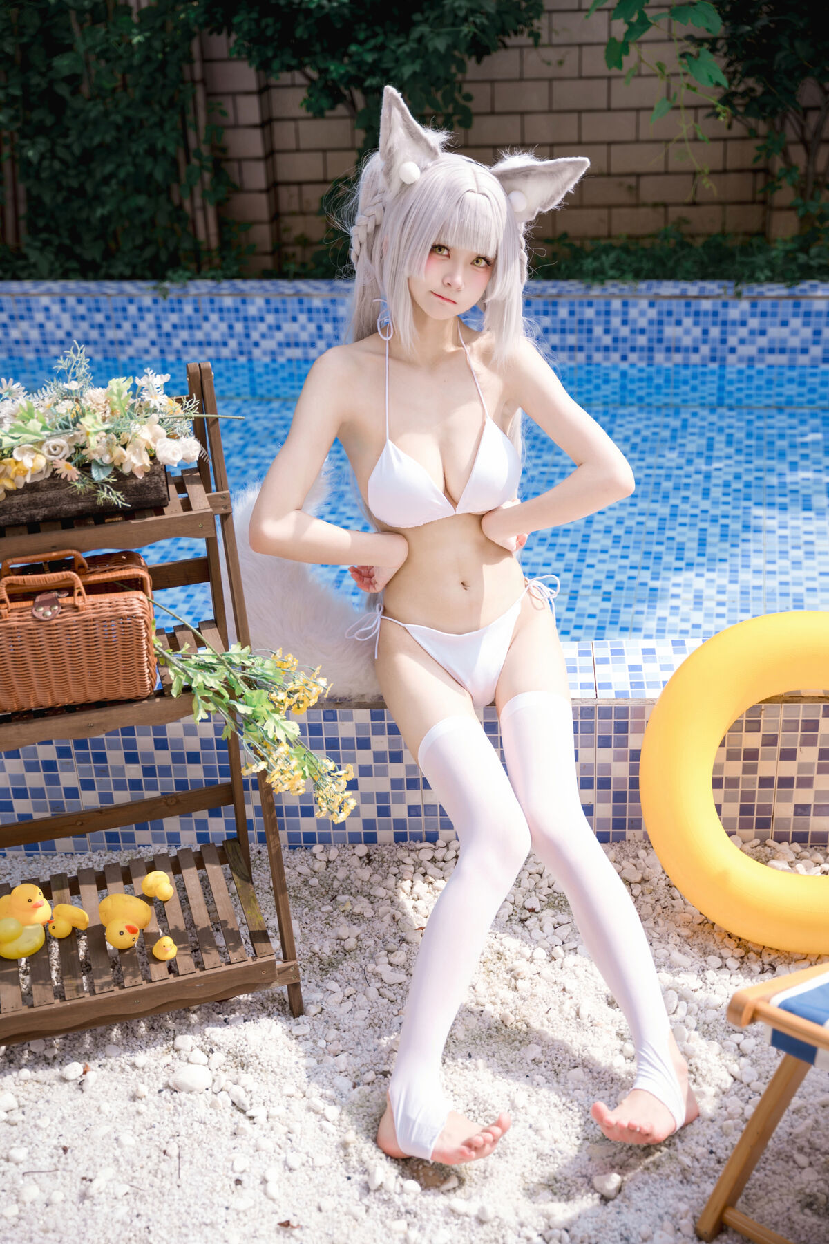Coser@九柒喵 – 朝凪泳装 (30P)