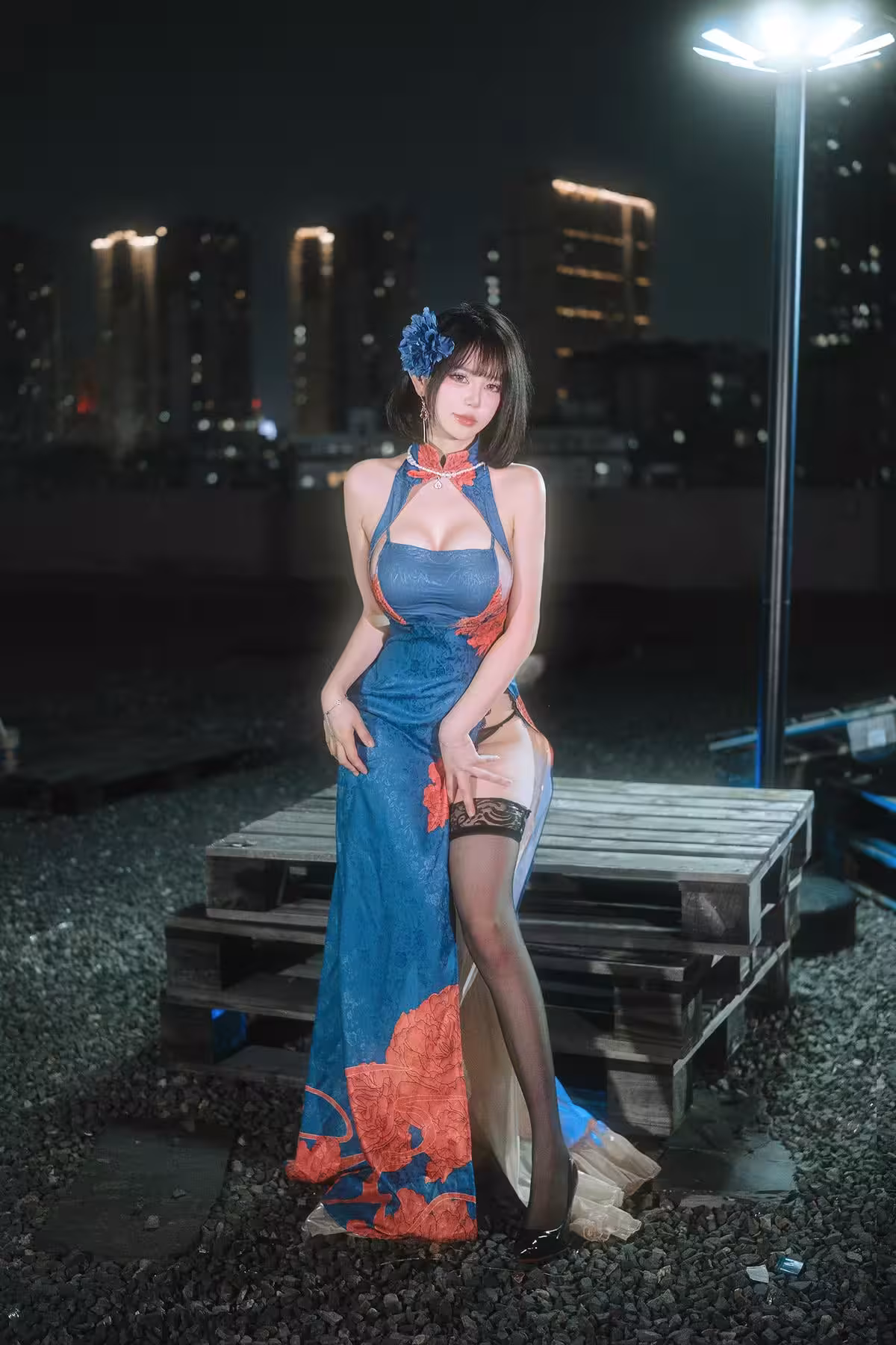 [網路收集系列]Tina很妖孽呀 – 碧藍航線 建武 旗袍[39P]