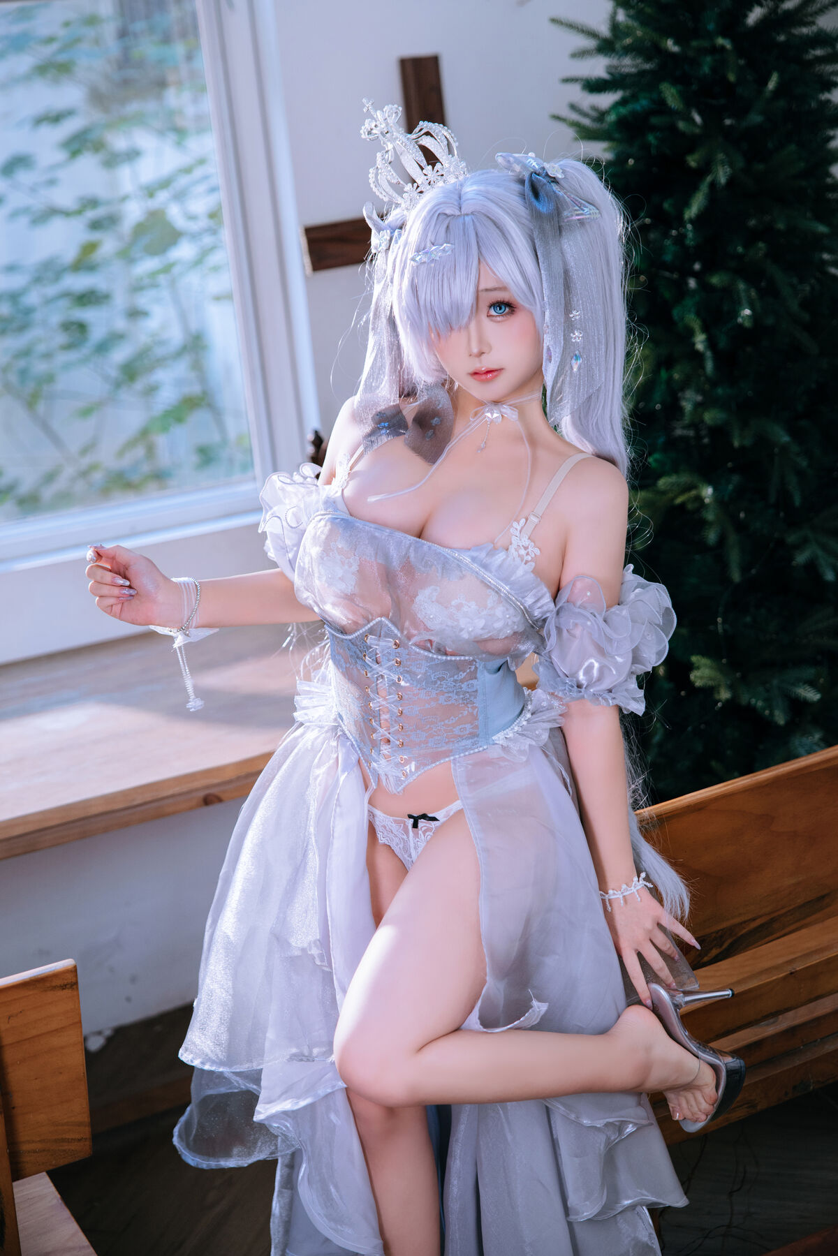 Coser@日奈娇 – 胜利女神 妮姬 灰姑娘 (43P)
