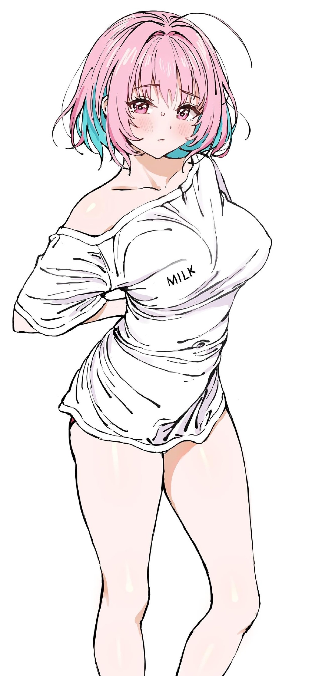 性感二次元美女插画