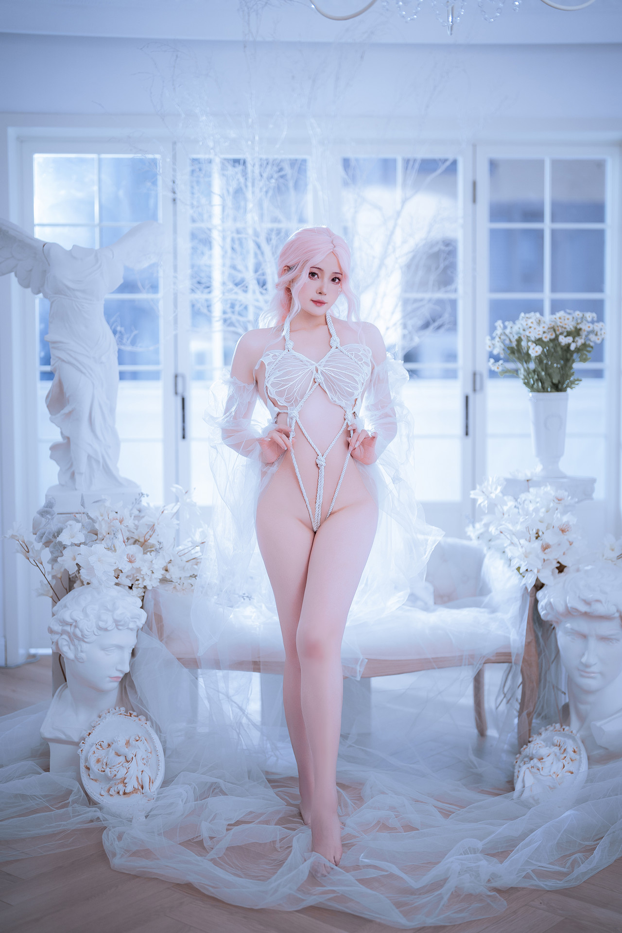 Cosplay Natsuko夏夏子 白天蛾(60P)