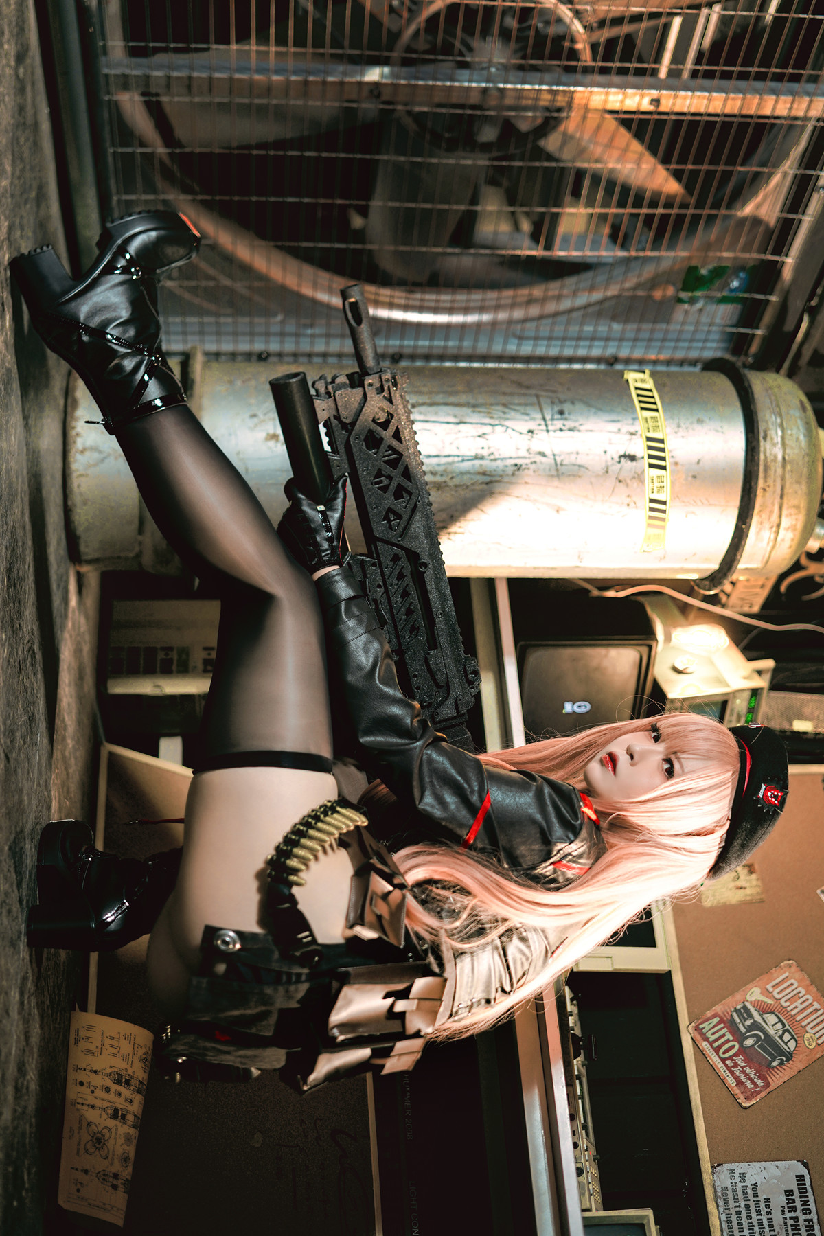 Cosplay 半半子Banbanko NIKKE 拉毗(54P)
