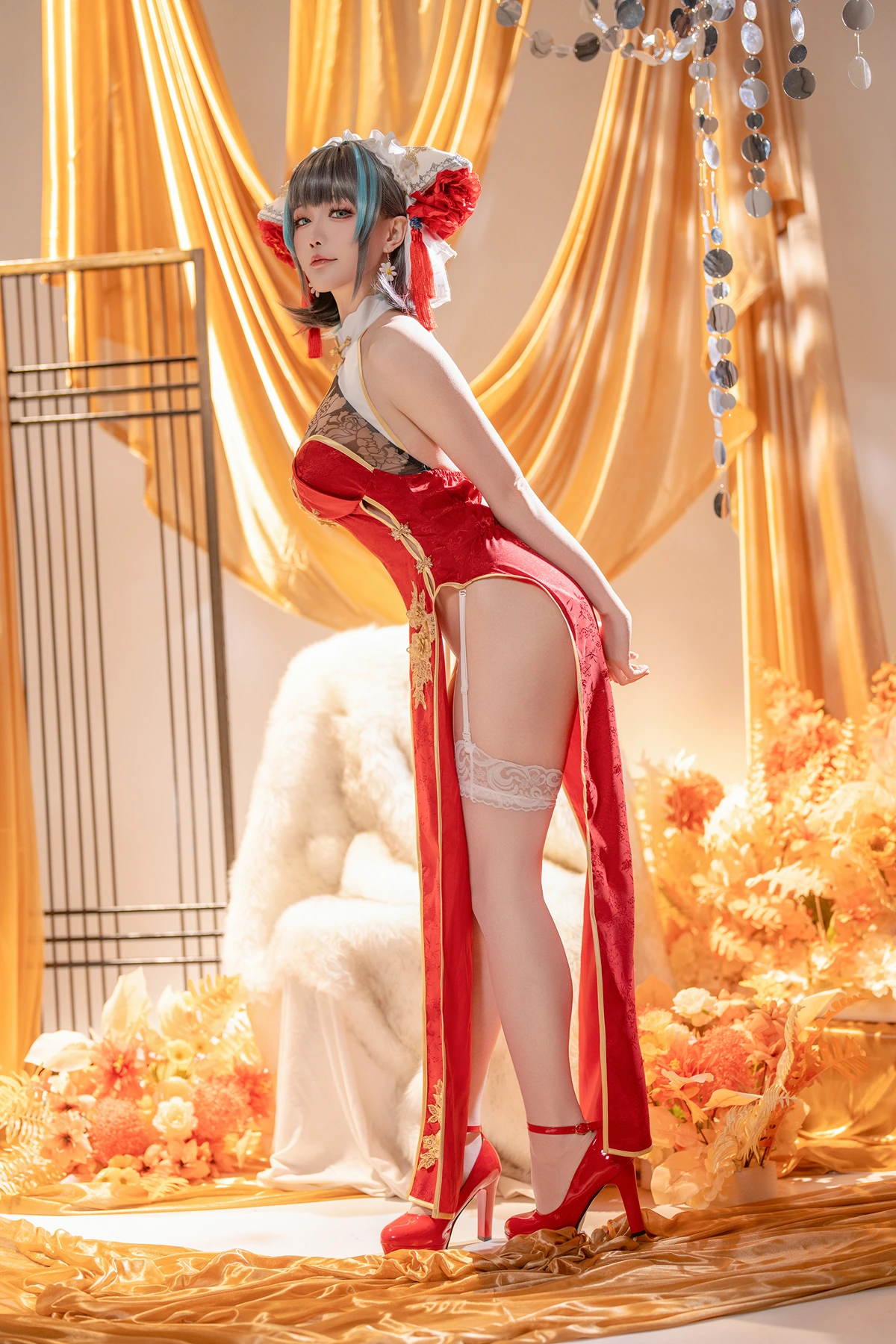 Cosplay 星之迟迟Hoshilily – 碧蓝航线柴郡