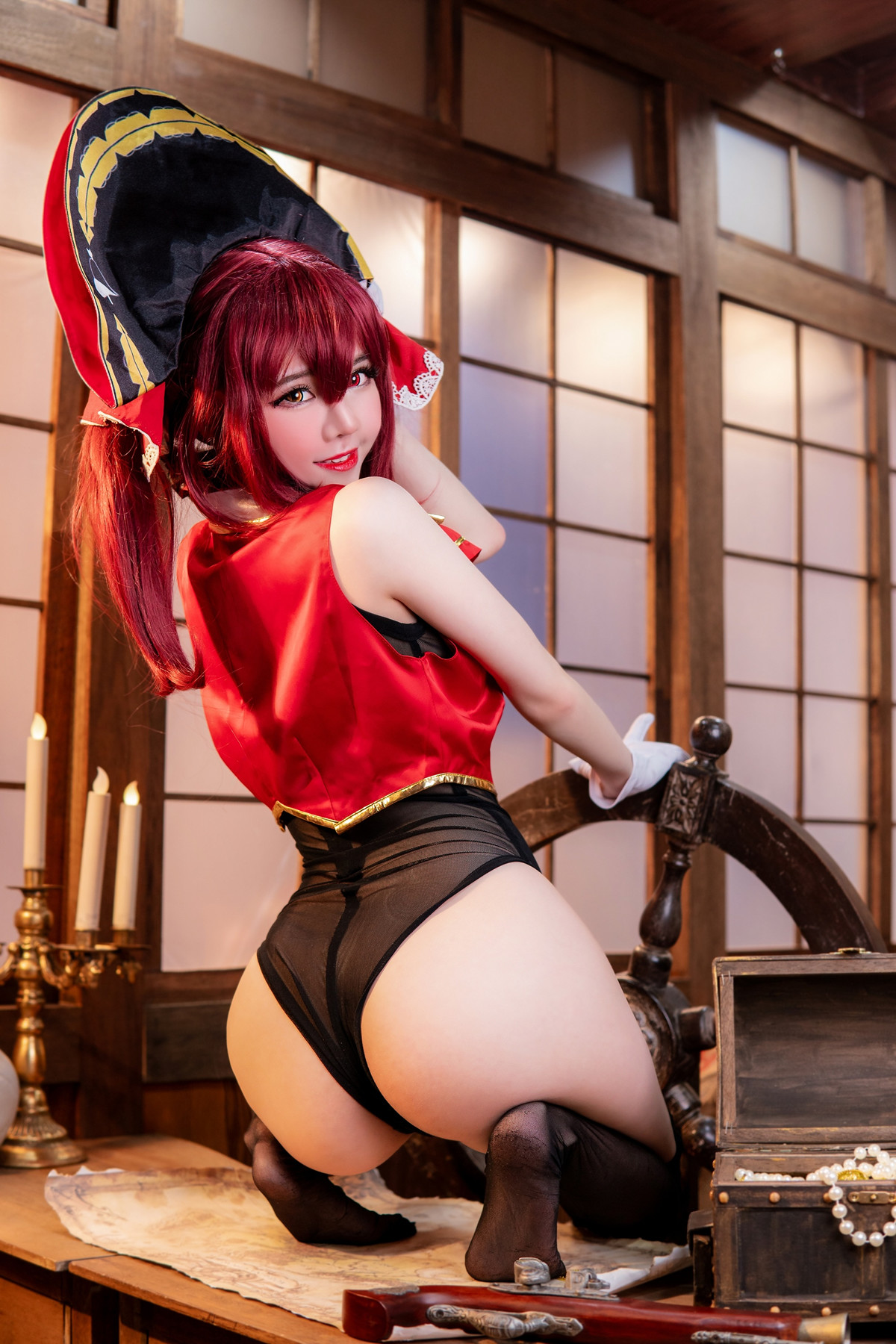 Cosplay Sally多啦雪 – Houshou Marine 宝鐘マリン
