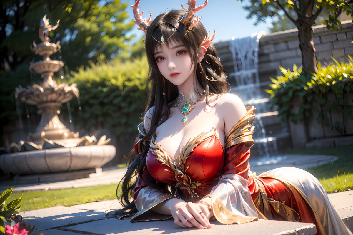 AI Generated 百炼成神 – 云落 (81P)