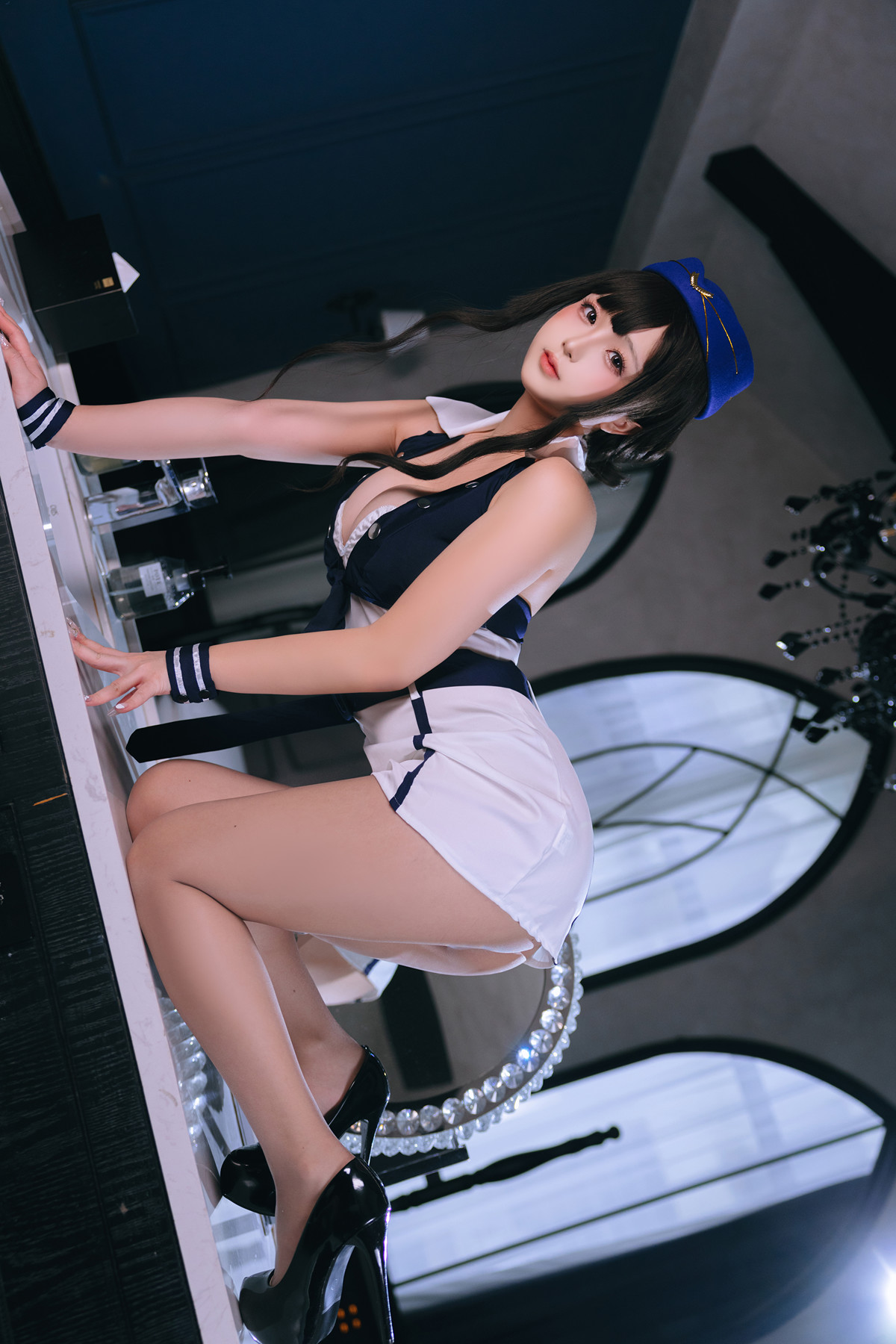 Cosplay Rinaijiao日奈娇 – 头等舱休息室 Set.01(61P)