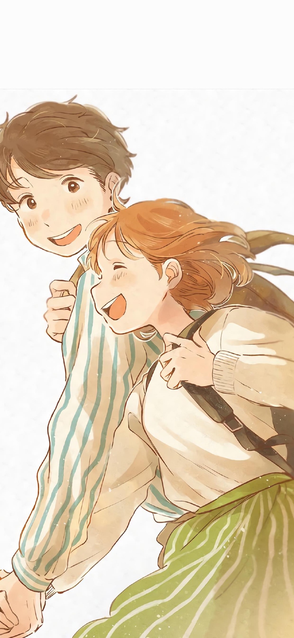 甜美二次元女生插画