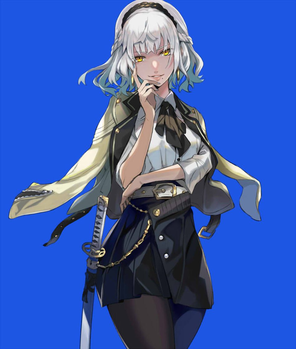 英姿飒爽日本女武士动漫美女高清图片