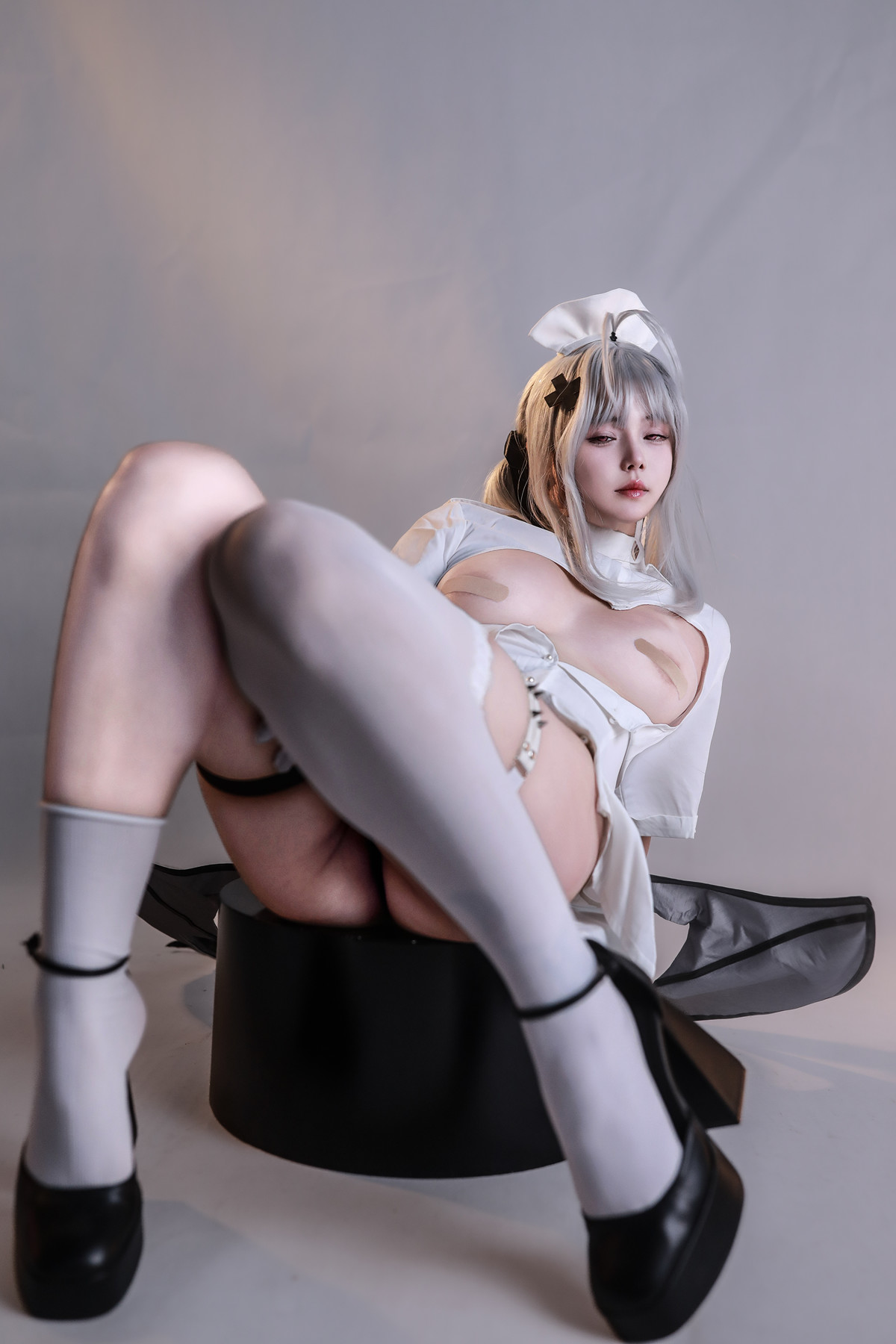 Cosplay 雪晴Astra 雪晴嘟嘟 静谧薄荷绿(56P)