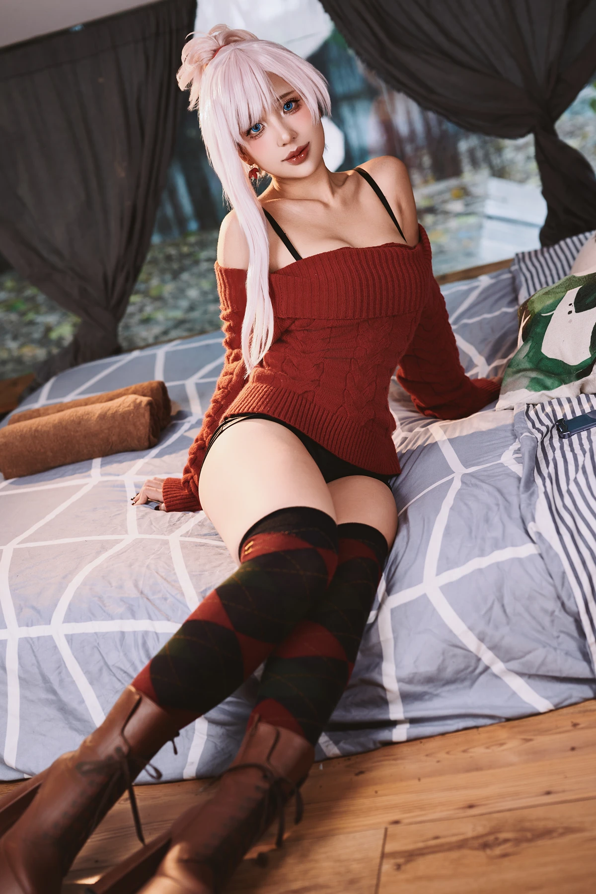 Cosplay PuyPuy – 家庭主妇武藏
