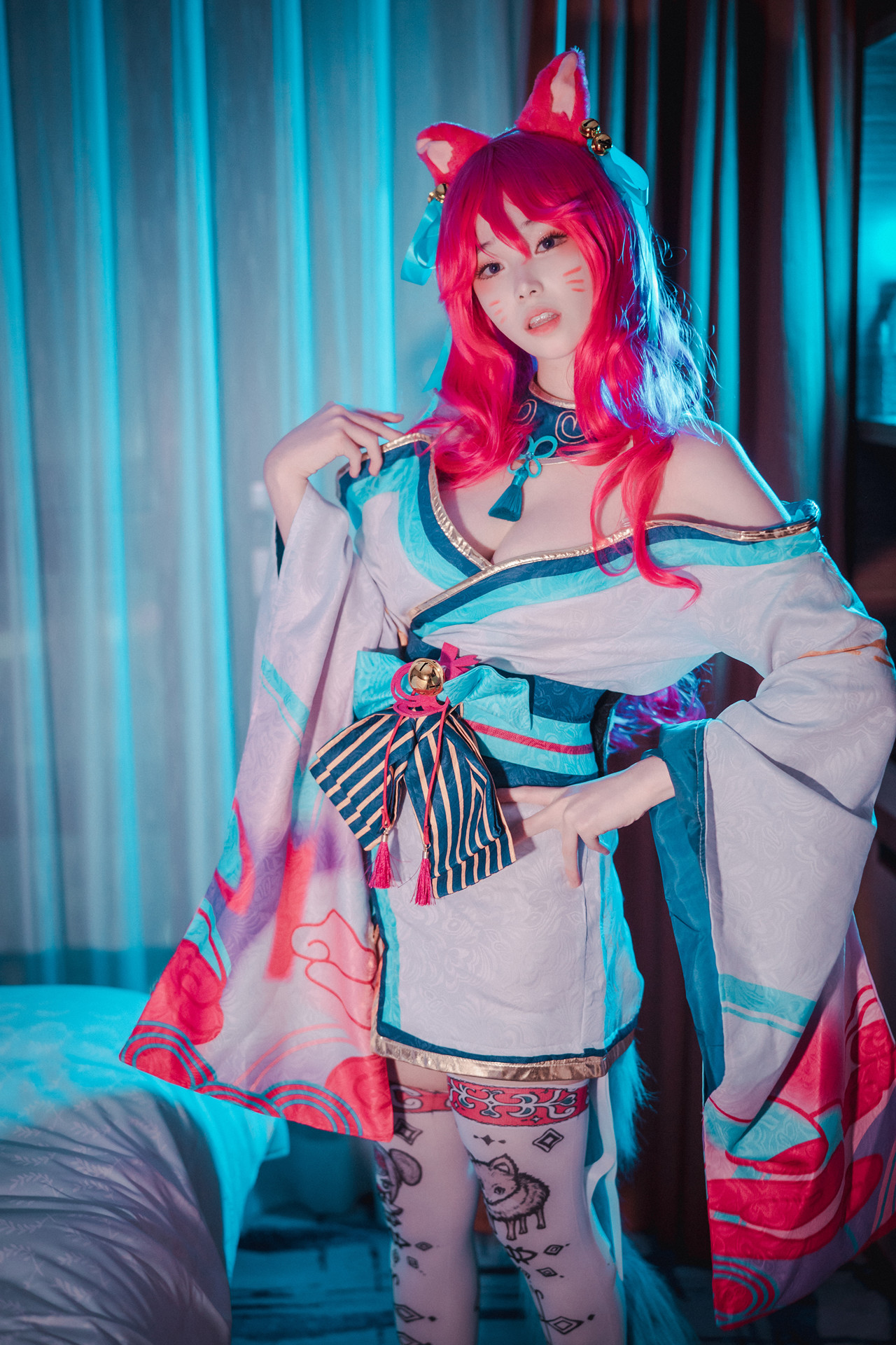 Bambi 밤비, DJAWA ‘Spirit Blossom Ahri’ Set.02(51P)
