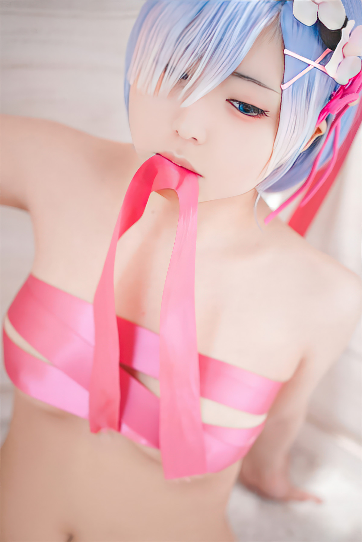 Cosplay 虎森森 蕾姆丝带 Rem Ribbon(48P)