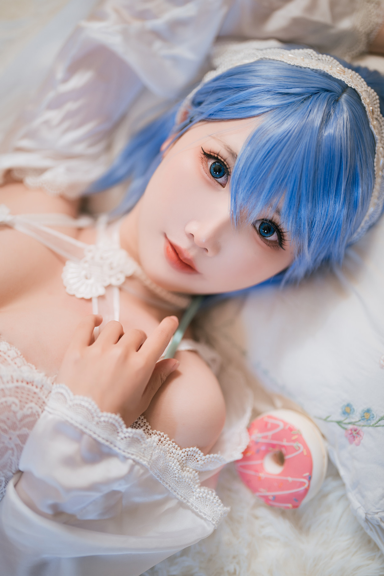 Cosplay 面饼仙儿 碧蓝航线 恰巴耶夫睡衣(45P)