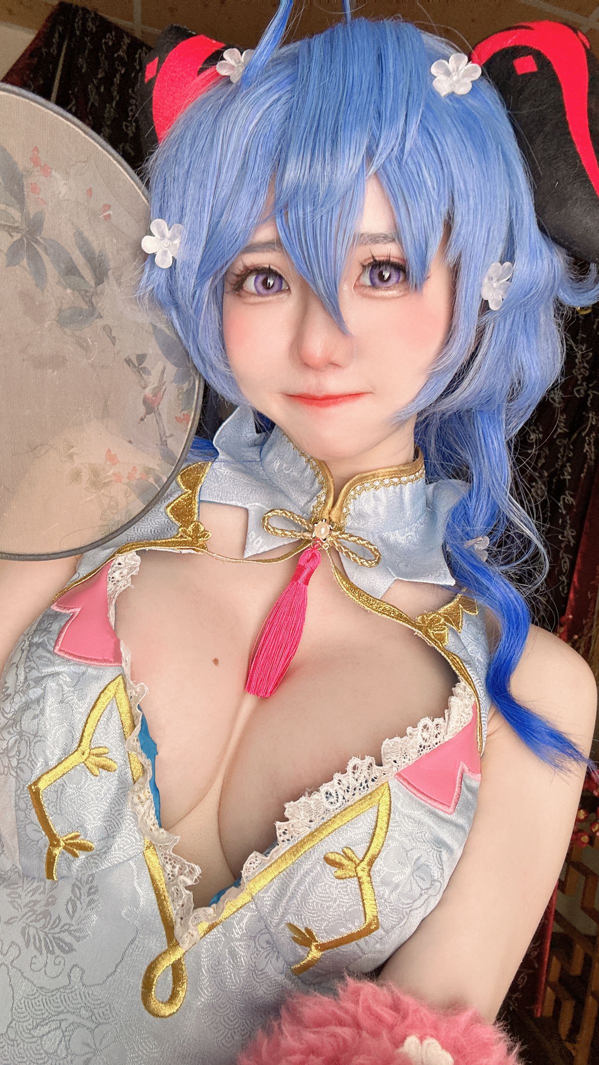 Coser@Sally多啦雪 Sally Dorasnow – Ganyu QiPao (40P)