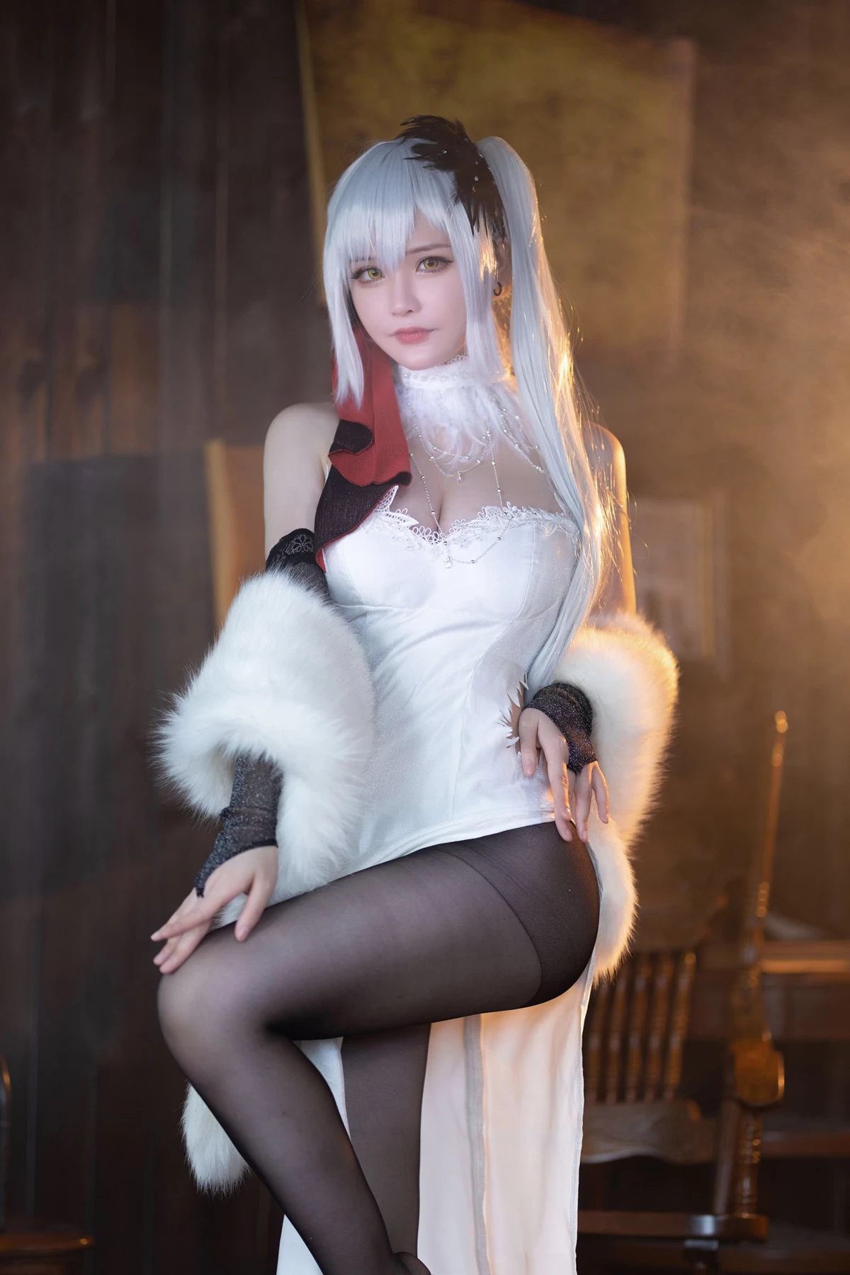 Cosplay 前羽_rr – 碧蓝航线 德雷克