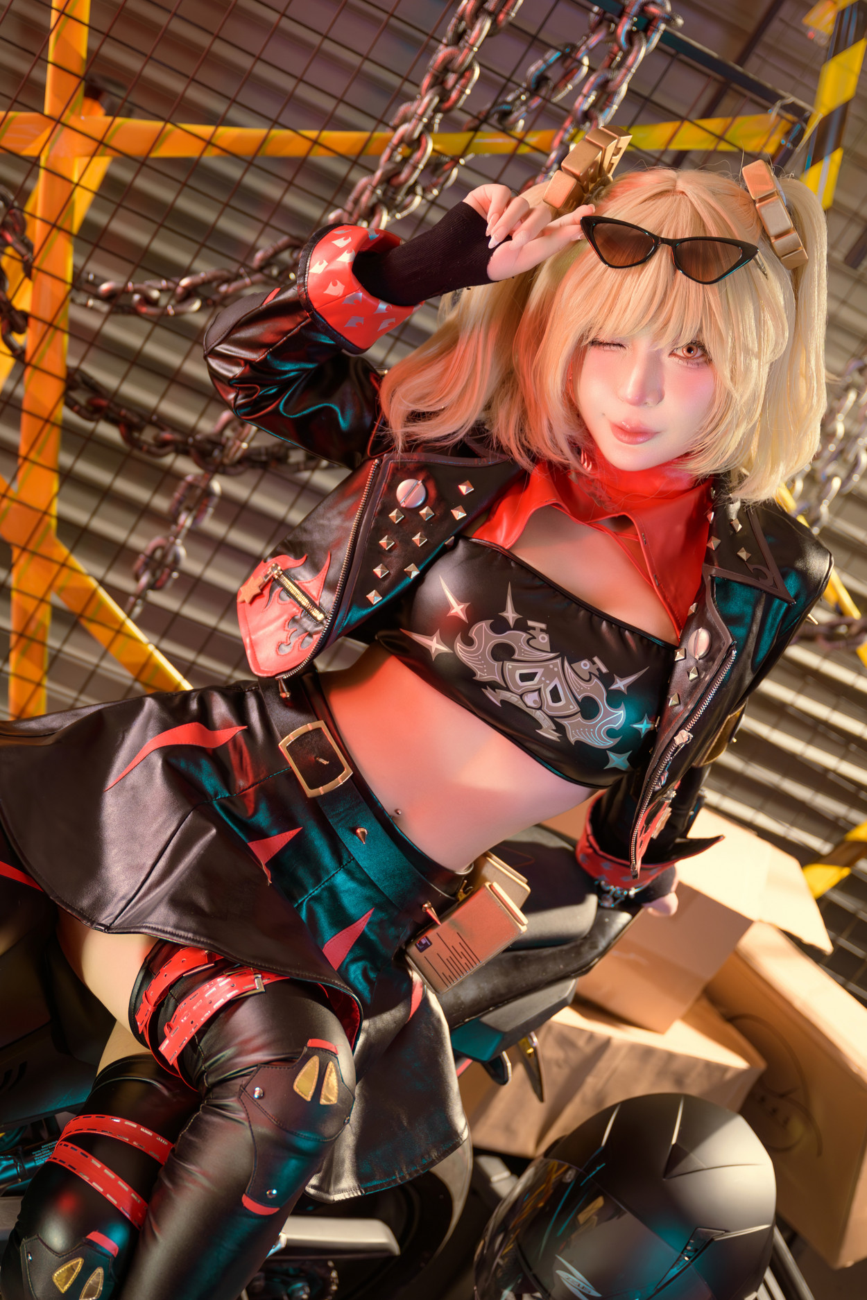 Cosplay Umeko.J Burnice White Zenless Zone Zero Set.01(40P)