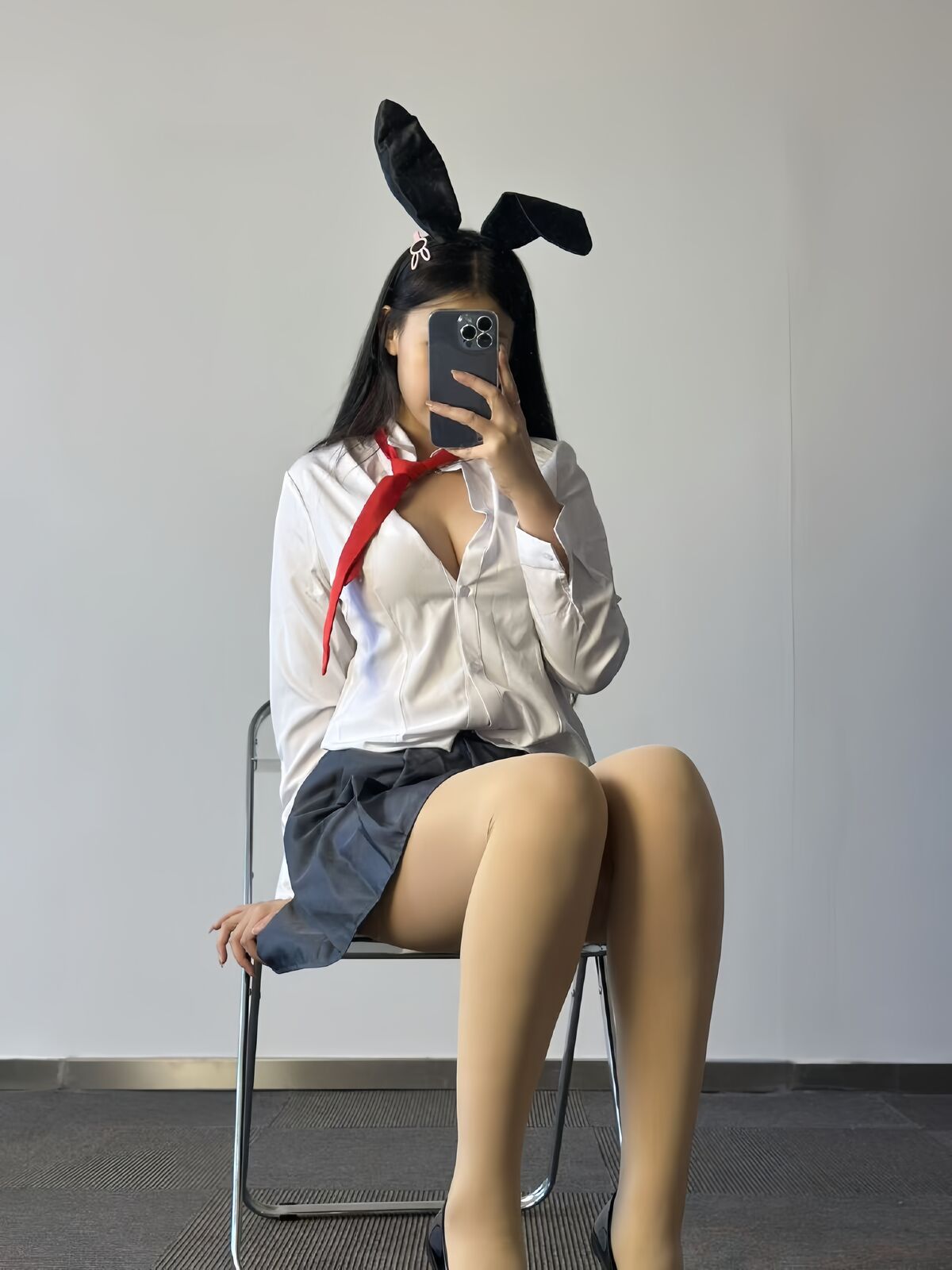 Mei Shao Nu Baby 美邵女Baby – 兔女郎学姐性感肉丝 (41P)