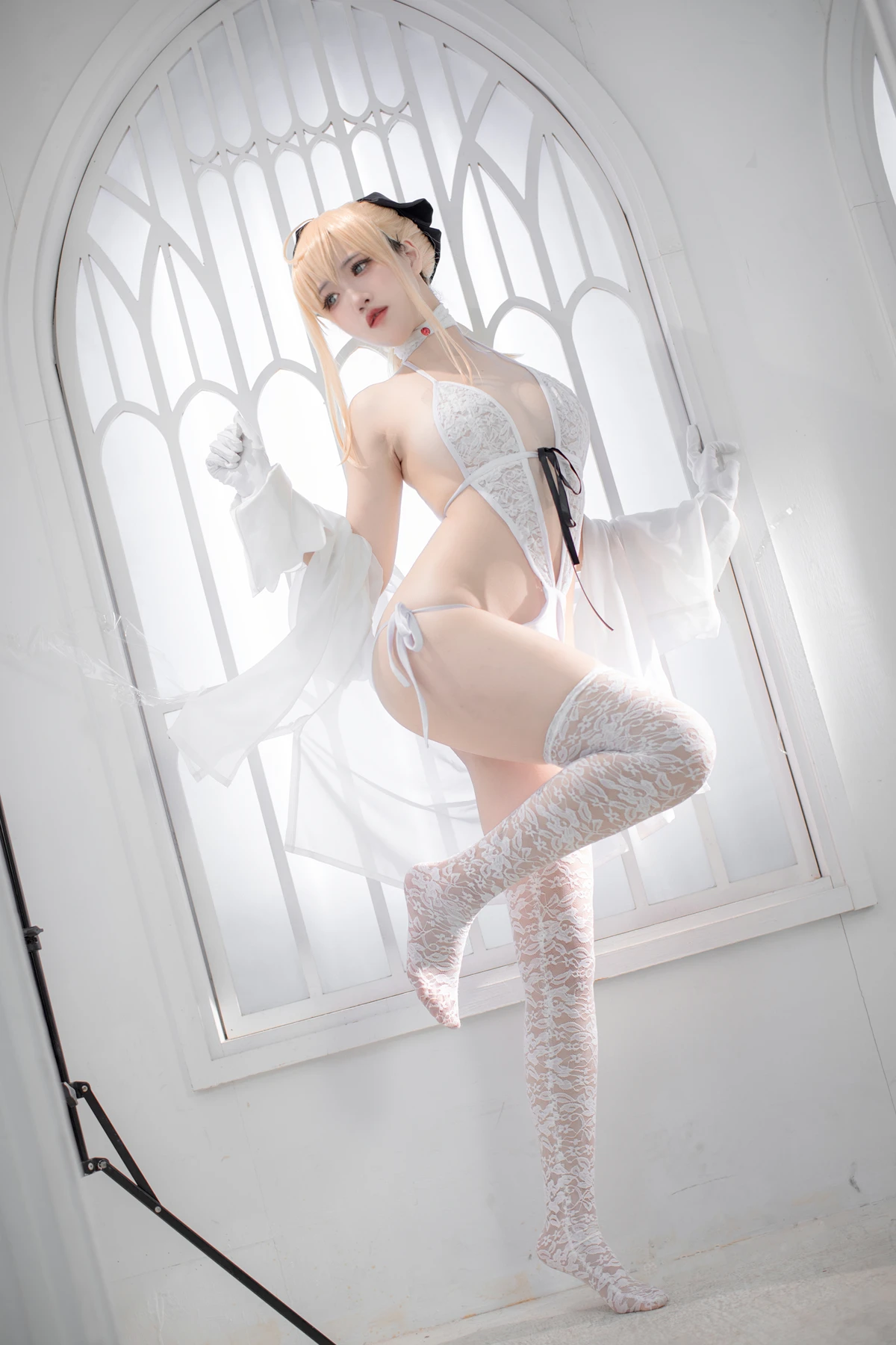 Cosplay 阿薰kaOri – FGO 白Saber
