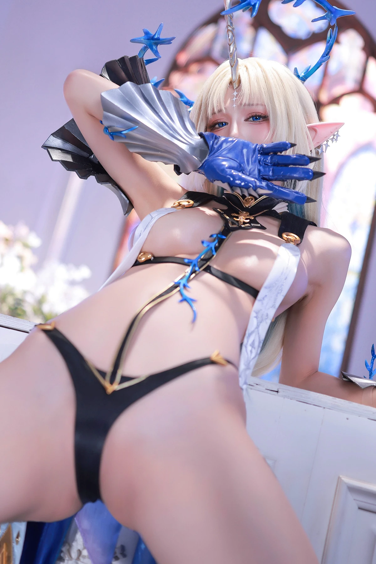 Cosplay 水淼Aqua – 卡提西娅 Fleurdelys Set.02