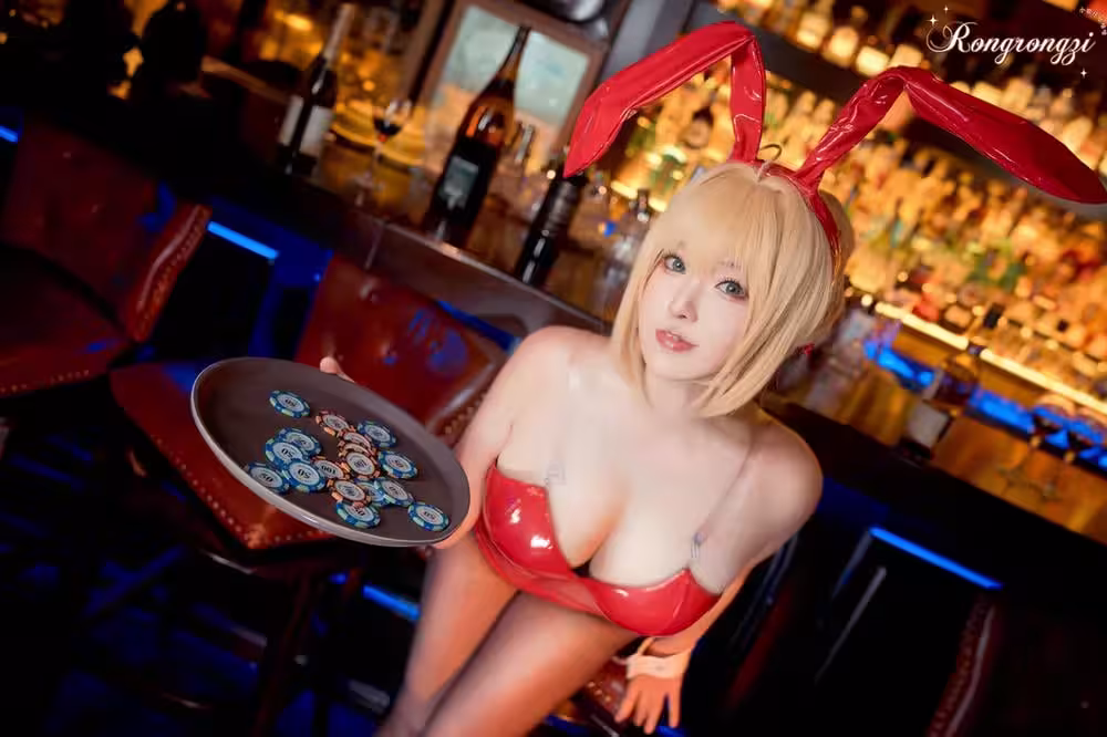 小容仔咕咕咕w – FGO 尼祿 兔女郎