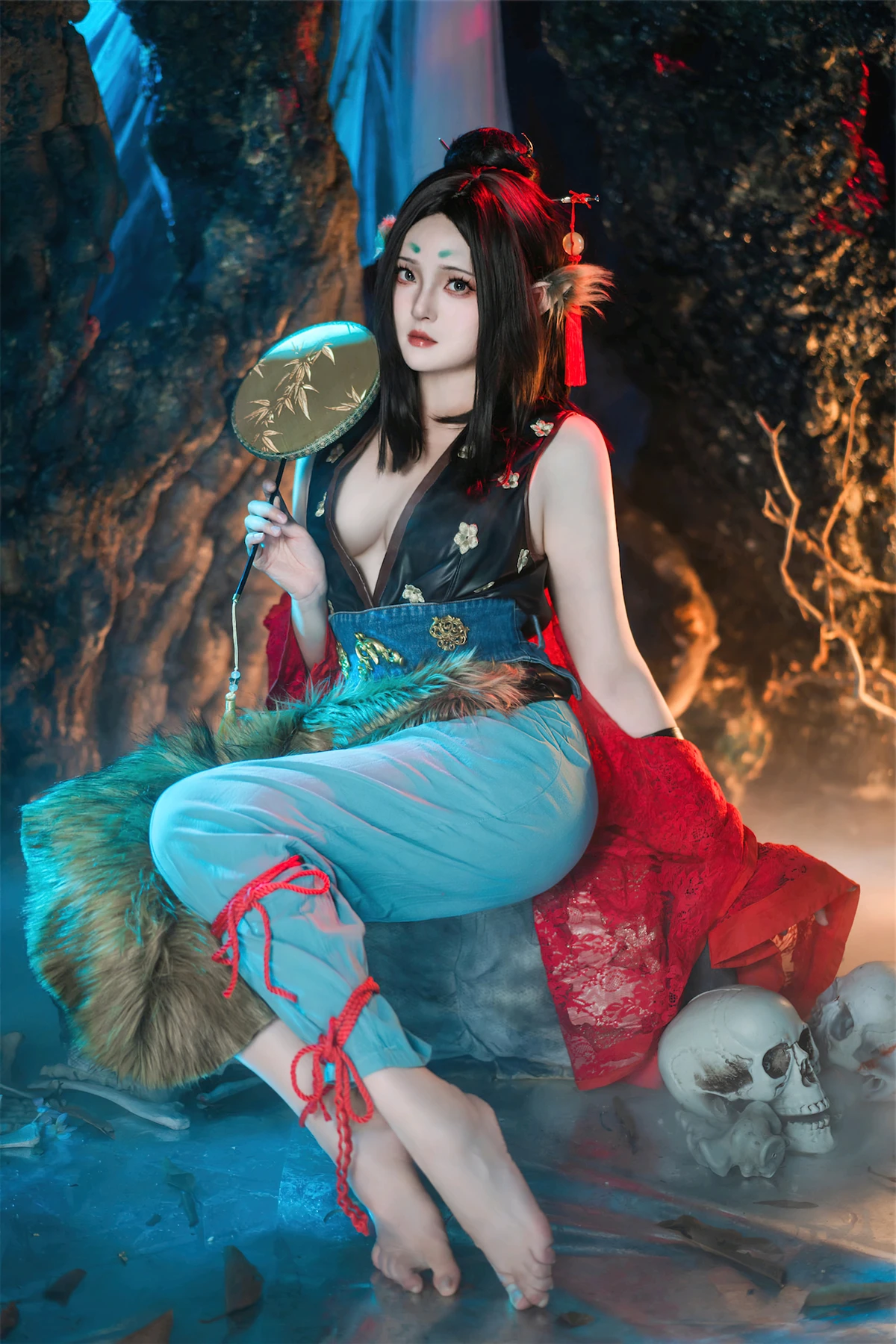 Cosplay Natsuko夏夏子 – 黑神话：悟空 萍萍(70P)