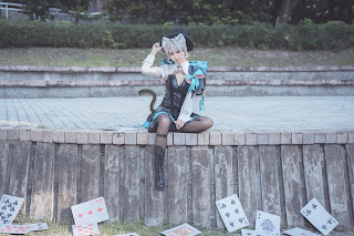 Coser@慕慕Momo – 原神 Genshin 琳妮特的色情魔術 室外