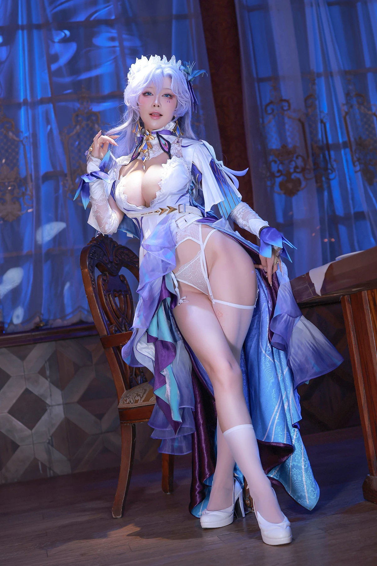 Cosplay 水淼Aqua – 鳴潮 カンタレラ Cantarella Set.01