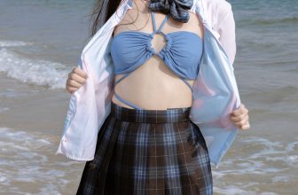 Coser@不呆猫 – 泳衣JK学妹