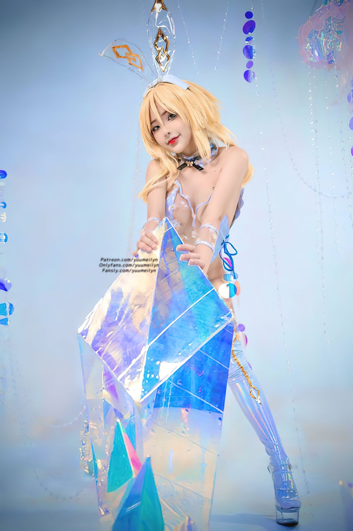 Coser@linhi_cute yuumeilyn – 原神 荧 (58P – 1V)