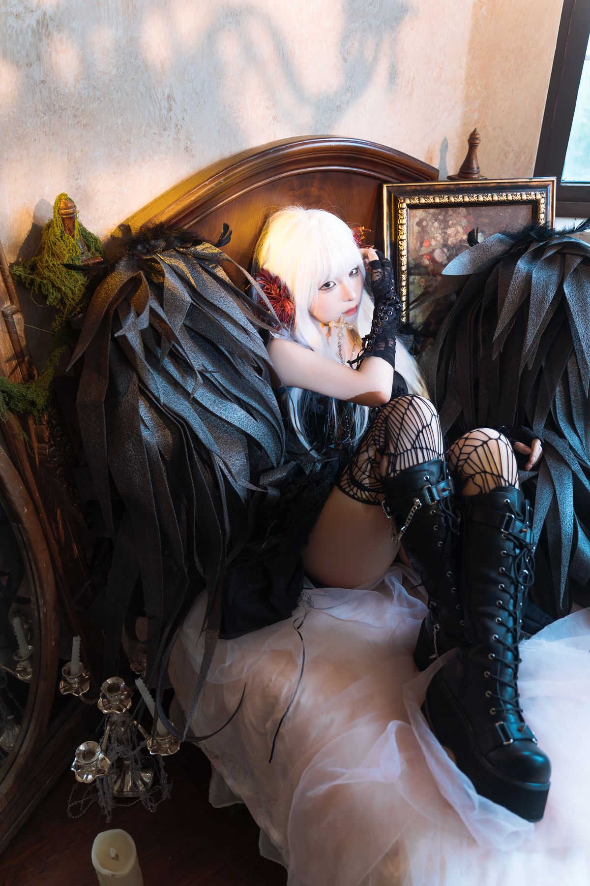 Coser@蠢沫沫 chunmomo – 黑天鹅 (85P)