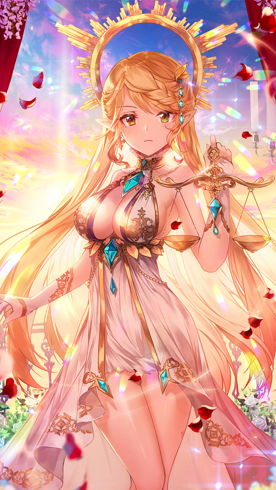 二次元卡通美女图片