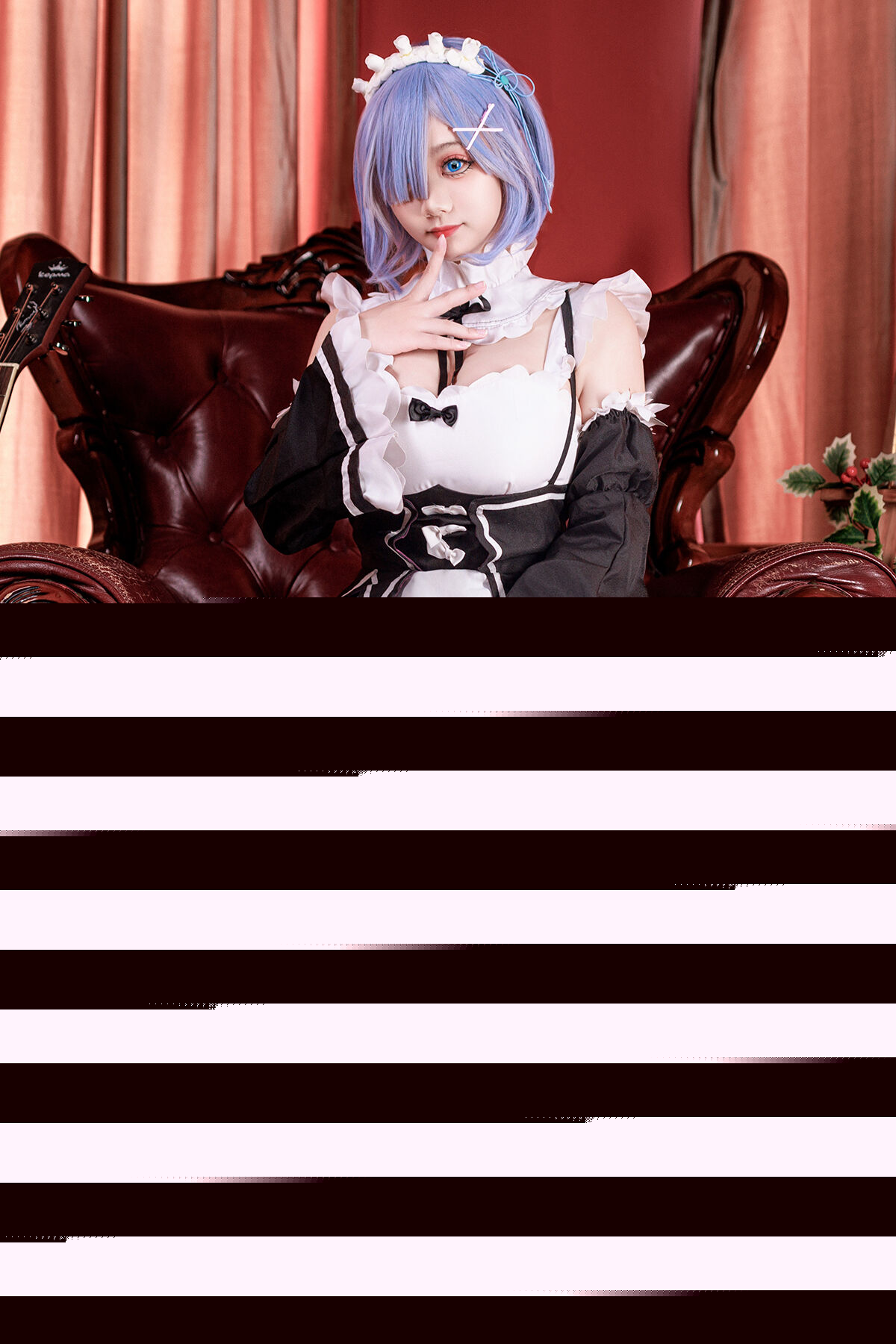 Coser@阿雪雪 – 蕾姆女仆
