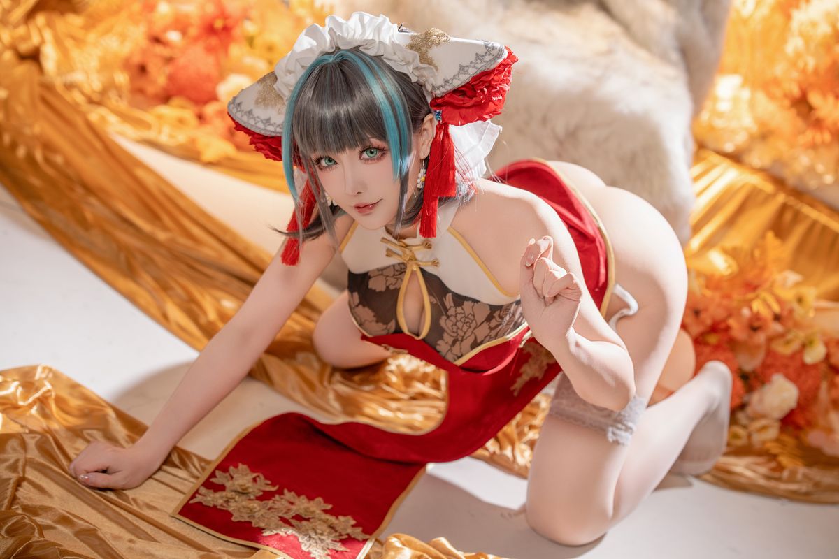 Coser@星之迟迟Hoshilily – 碧蓝航线柴郡 (51P – 1V)