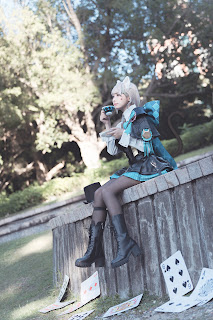 Coser@慕慕Momo – 原神 Genshin 琳妮特的色情魔術 室外