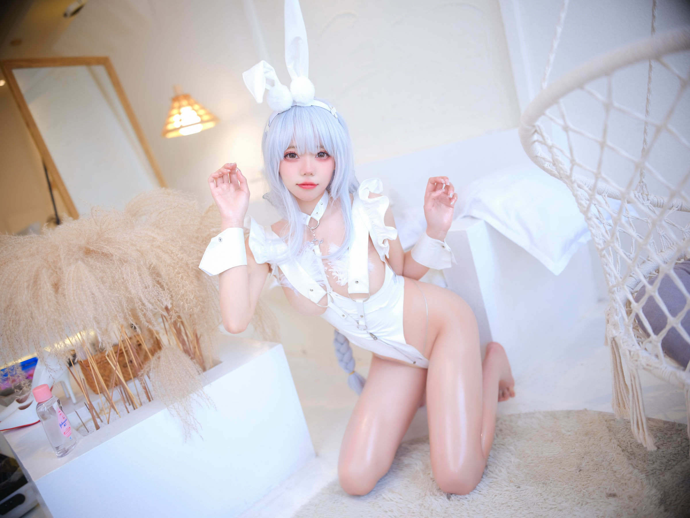 [福利COS] 咬一口兔娘 - 恶毒兔女郎