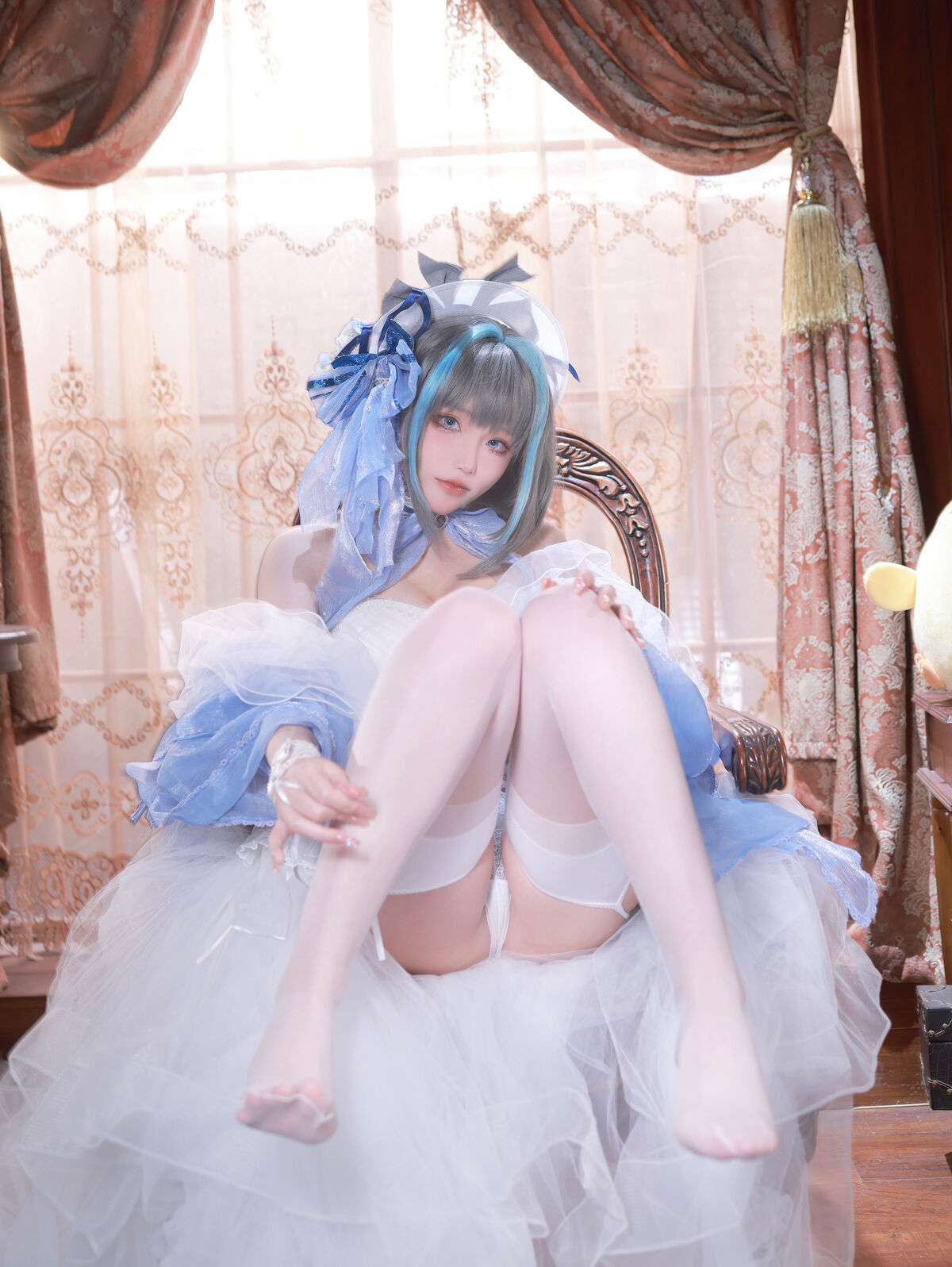 Coser@起司块wii – 柴郡礼服 (76P – 4V)