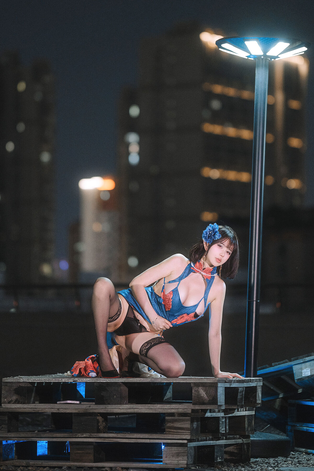 Coser@Tina很妖孽呀 – 碧蓝航线 建武 旗袍 (40P)
