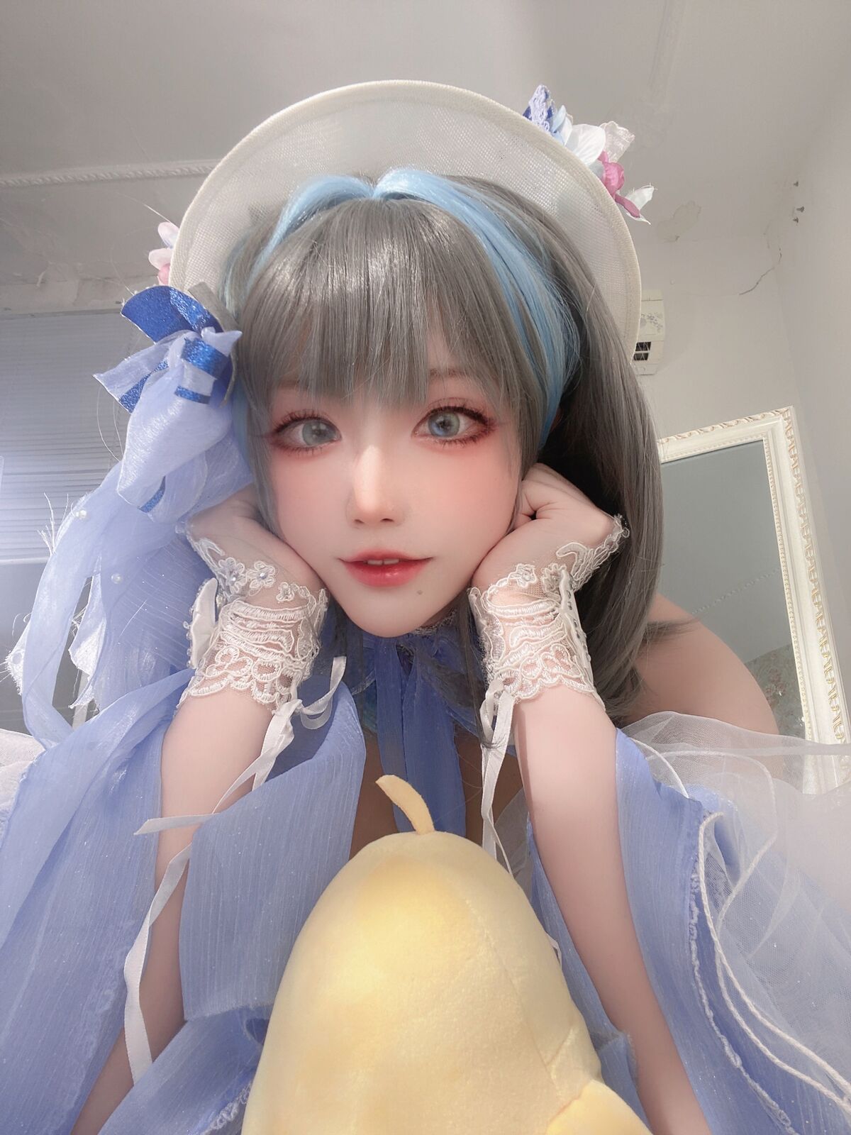 Coser@起司块wii – 柴郡礼服 (76P – 4V)