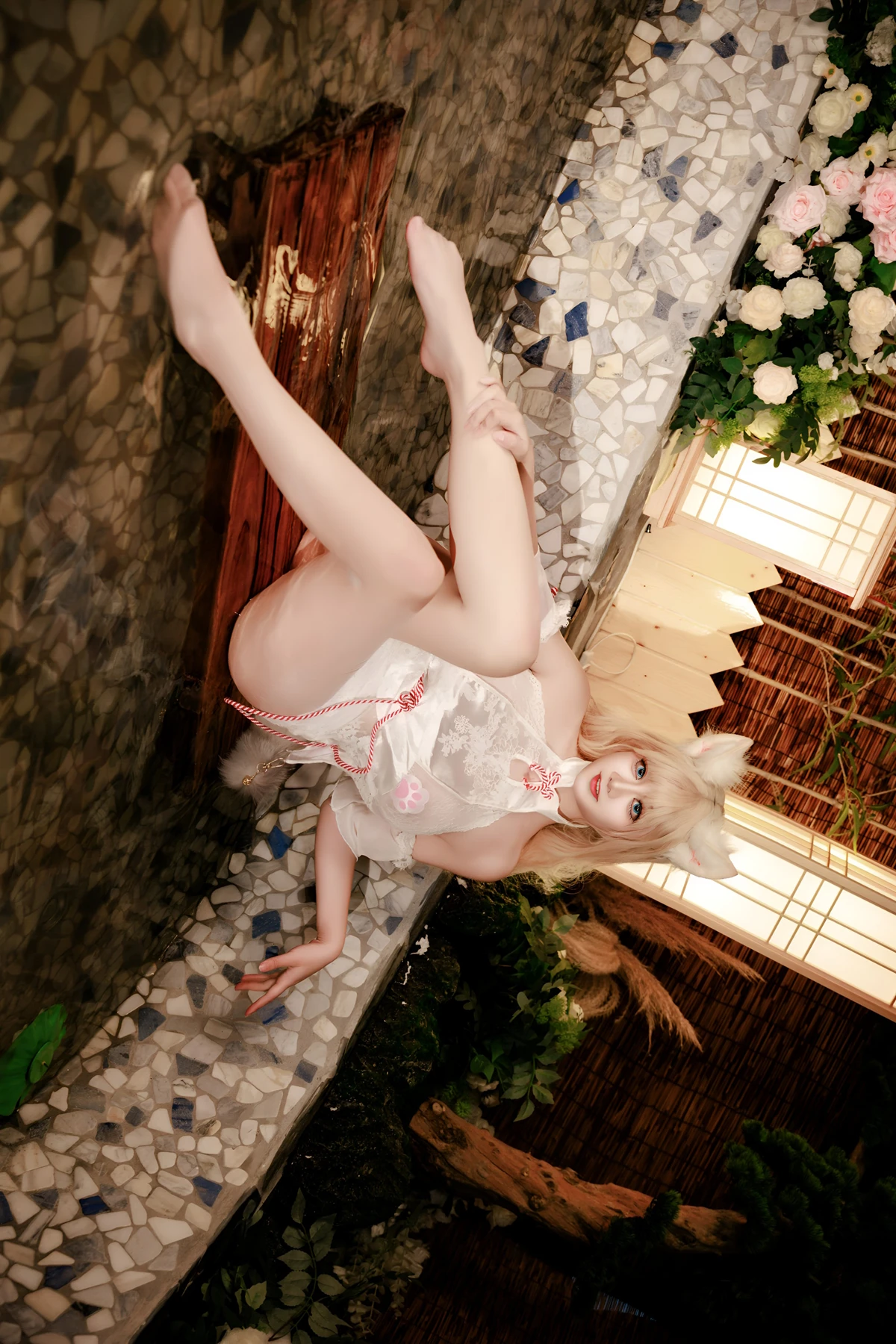 Cosplay 阿雪雪 – 温泉狐狸