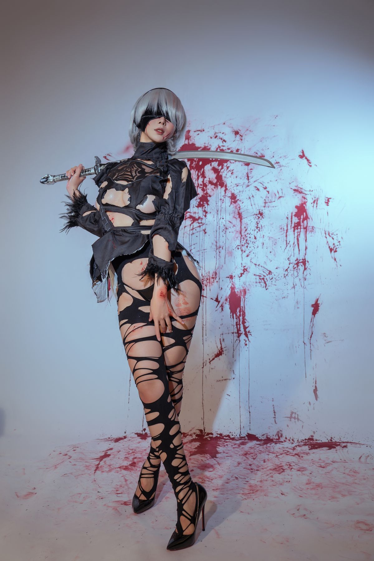 Coser@云溪溪 Yunx1x1 And 奶桃 – 2B本 YoRHa No.2 Type B 下 Part2 (66P)