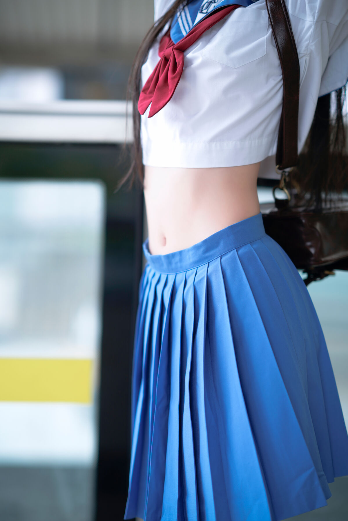 Coser@桜桃喵 – 地铁JK (34P)