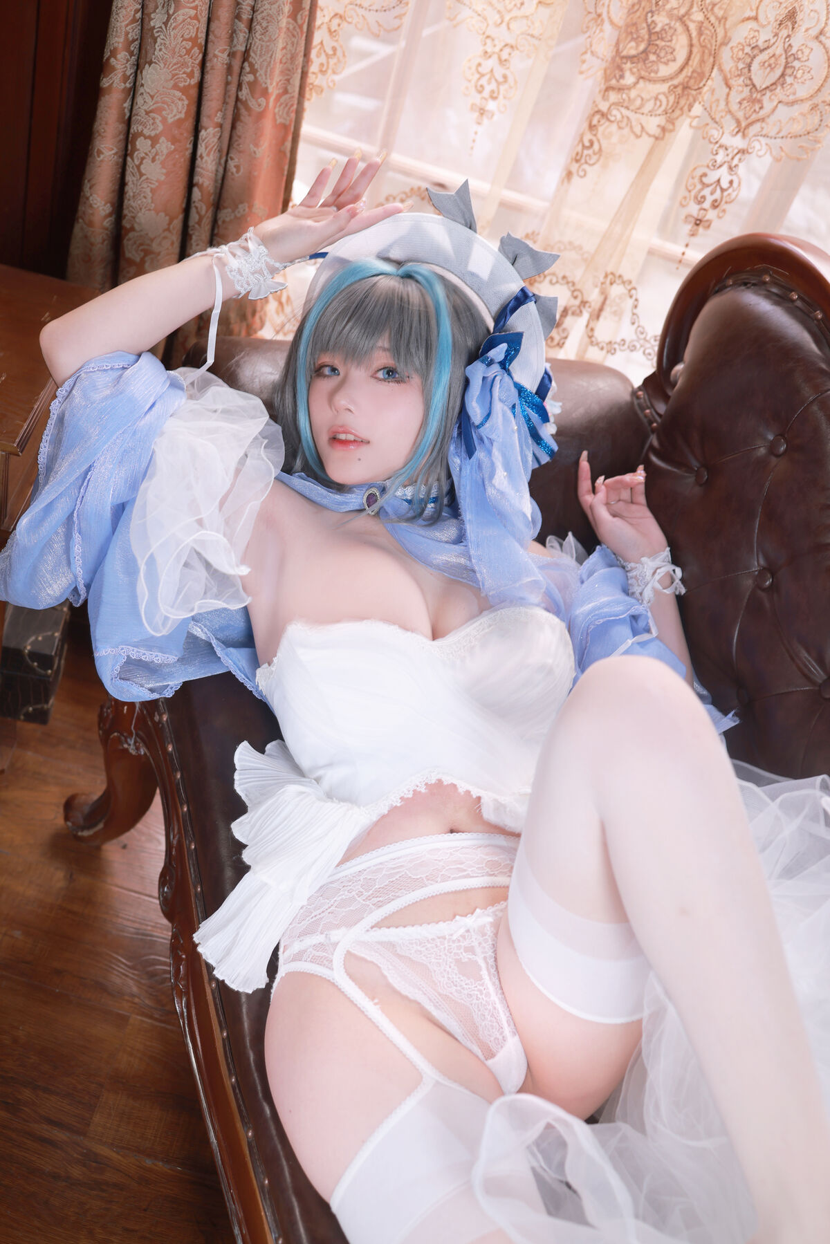 Coser@起司块wii – 柴郡礼服 (76P – 4V)