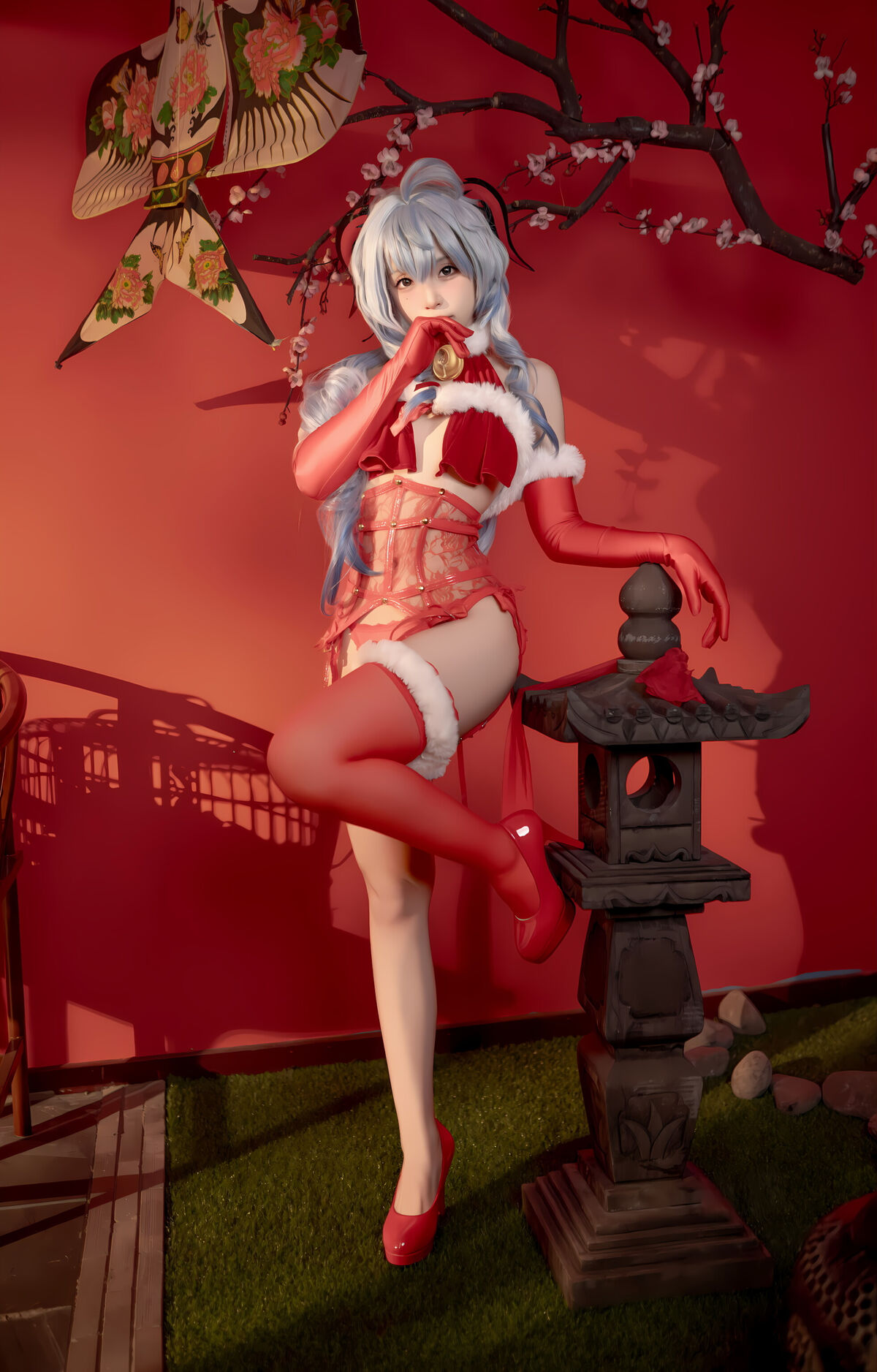 Coser@Bangni邦尼 – 甘雨新春 Part02 (45P)
