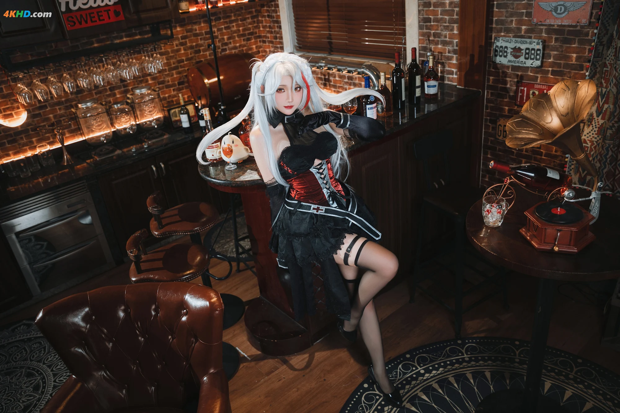 瓜希酱 – Prinz Eugen Kindred Evening Spirits[90MB-20photos]