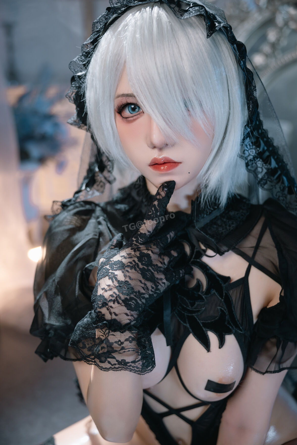Coser@阿薰kaori – 2b黑花嫁 Part01 (47P)