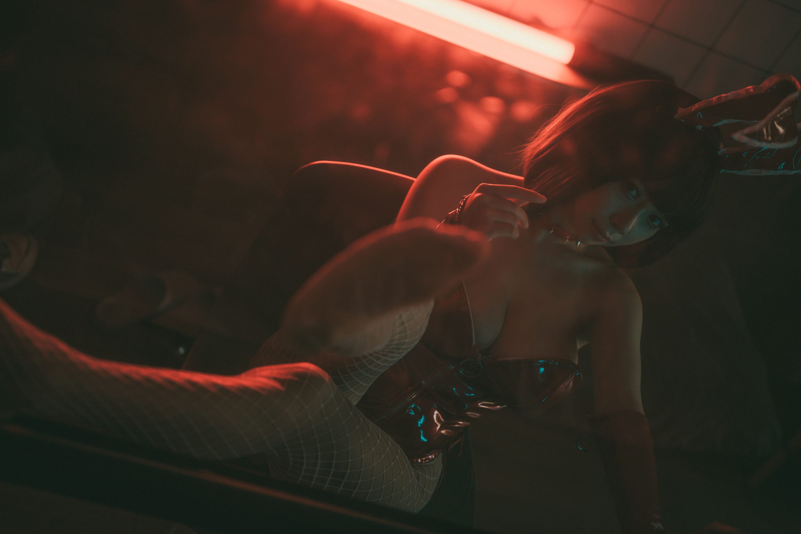 [福利COS] 末夜787 - 红色兔女郎