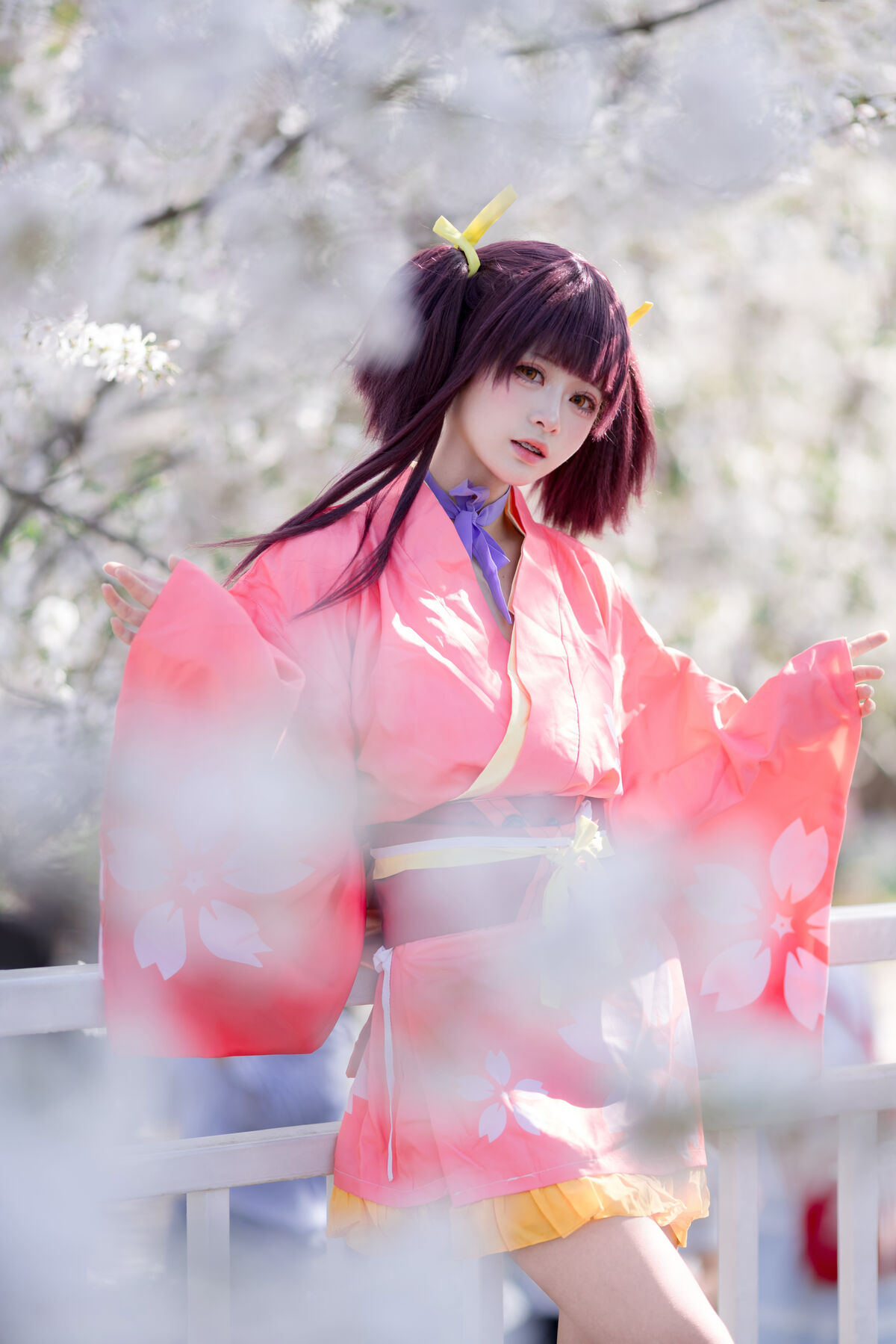 Coser@九柒喵 – 甲铁城的卡巴内利 无名 和服 (35P)